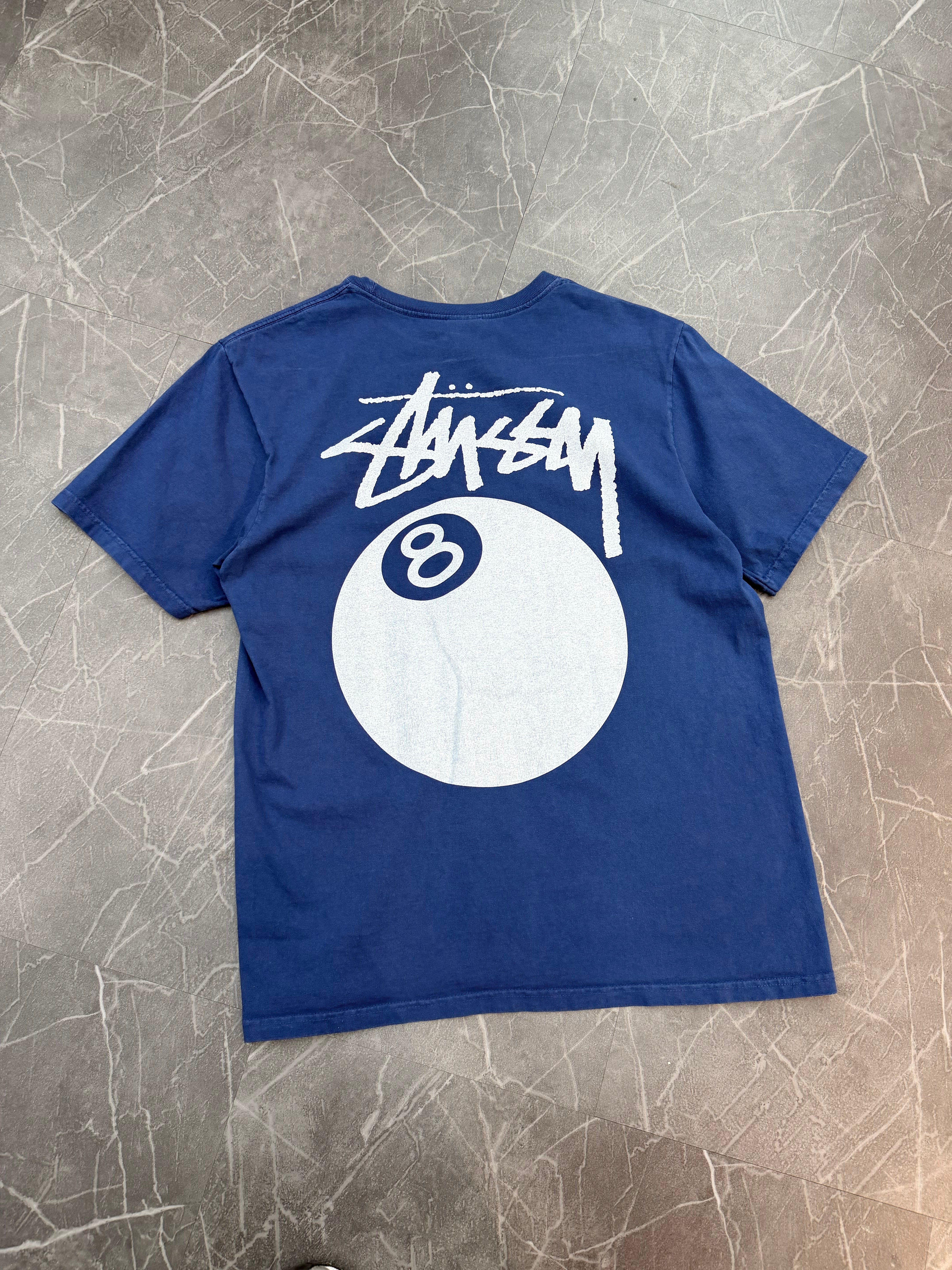 Stussy 8 Ball Tee “Blue”