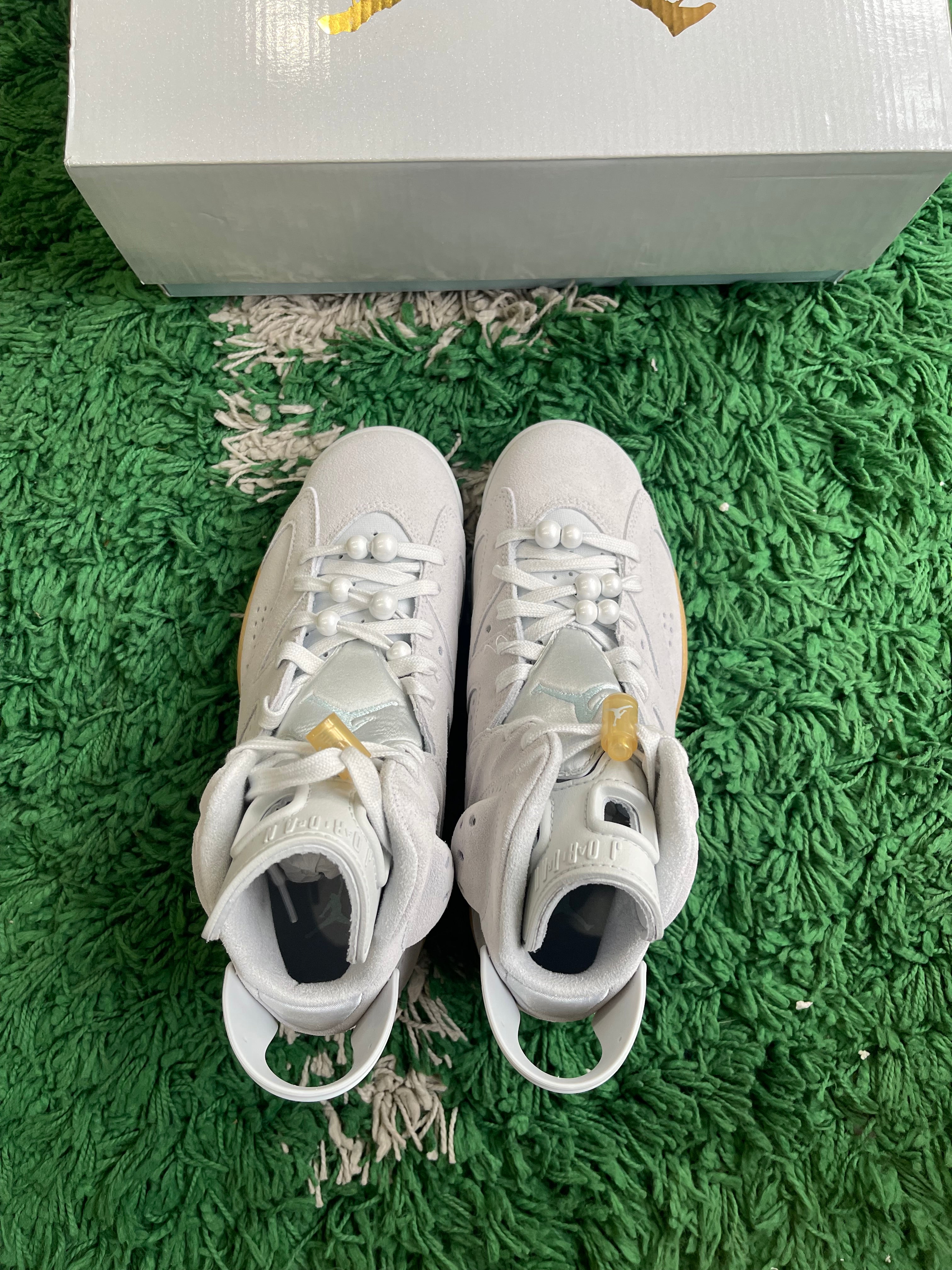 Jordan 6 Paris Olympics “Pearl”