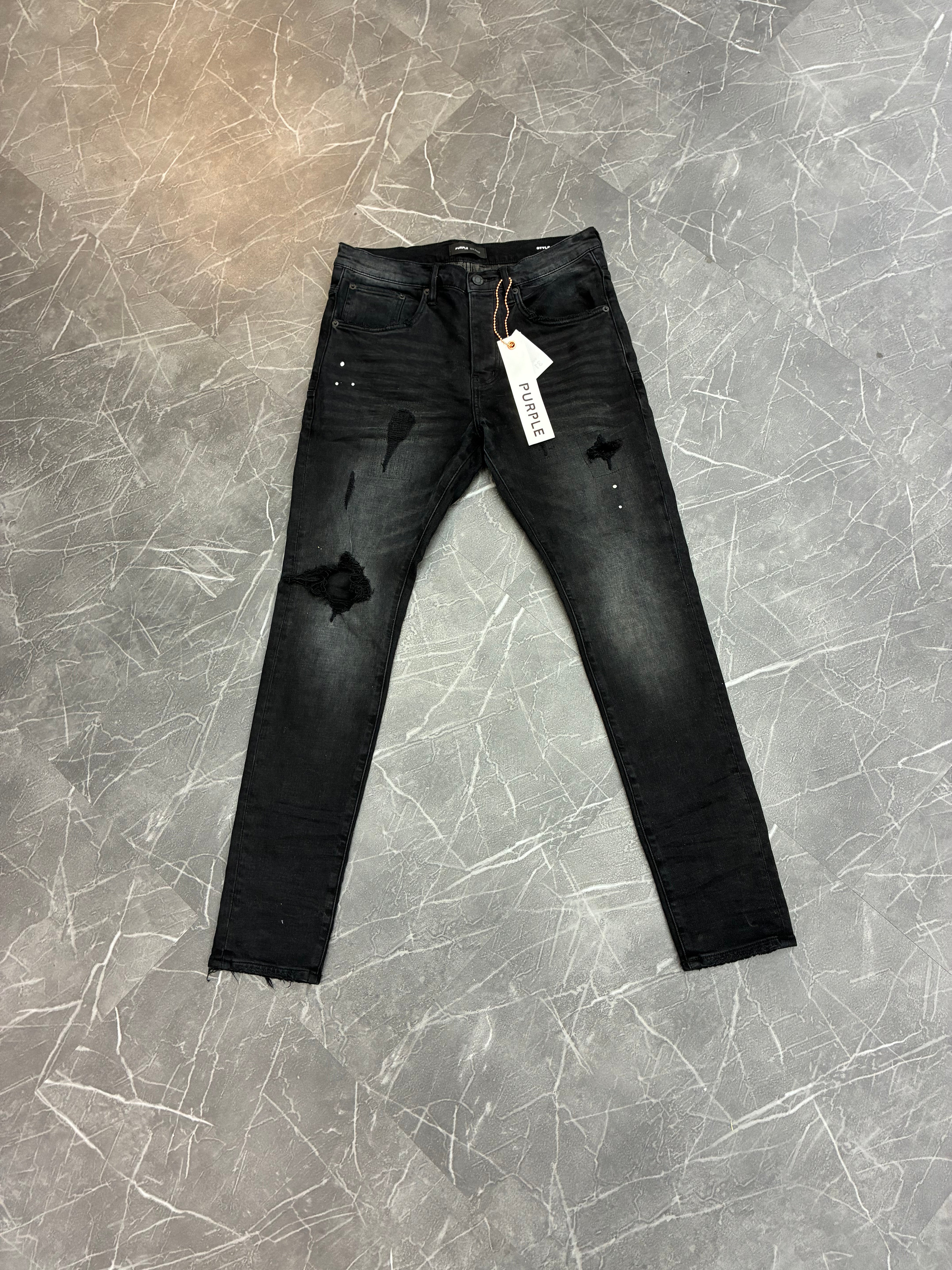 Purple Brand Black Jeans (31)