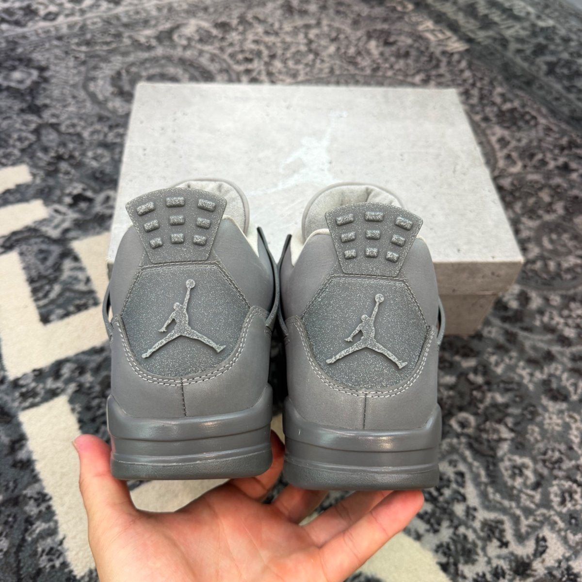 Jordan 4 Retro SE Paris Olympics Wet Cement - tag