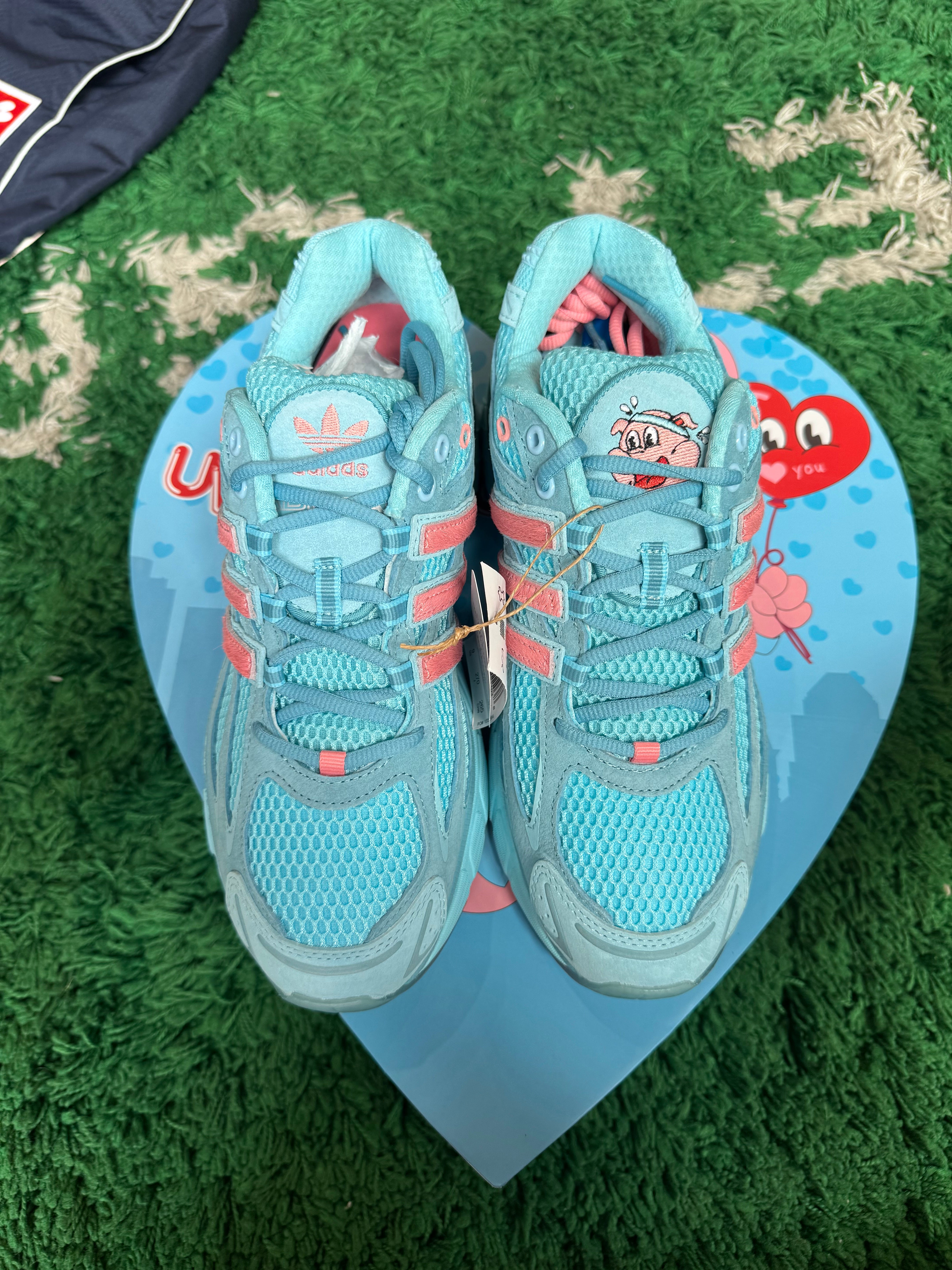 Adidas Adistar Cushion 3 Unheardof Pork Chop Piggy Runner Bliss Blue
