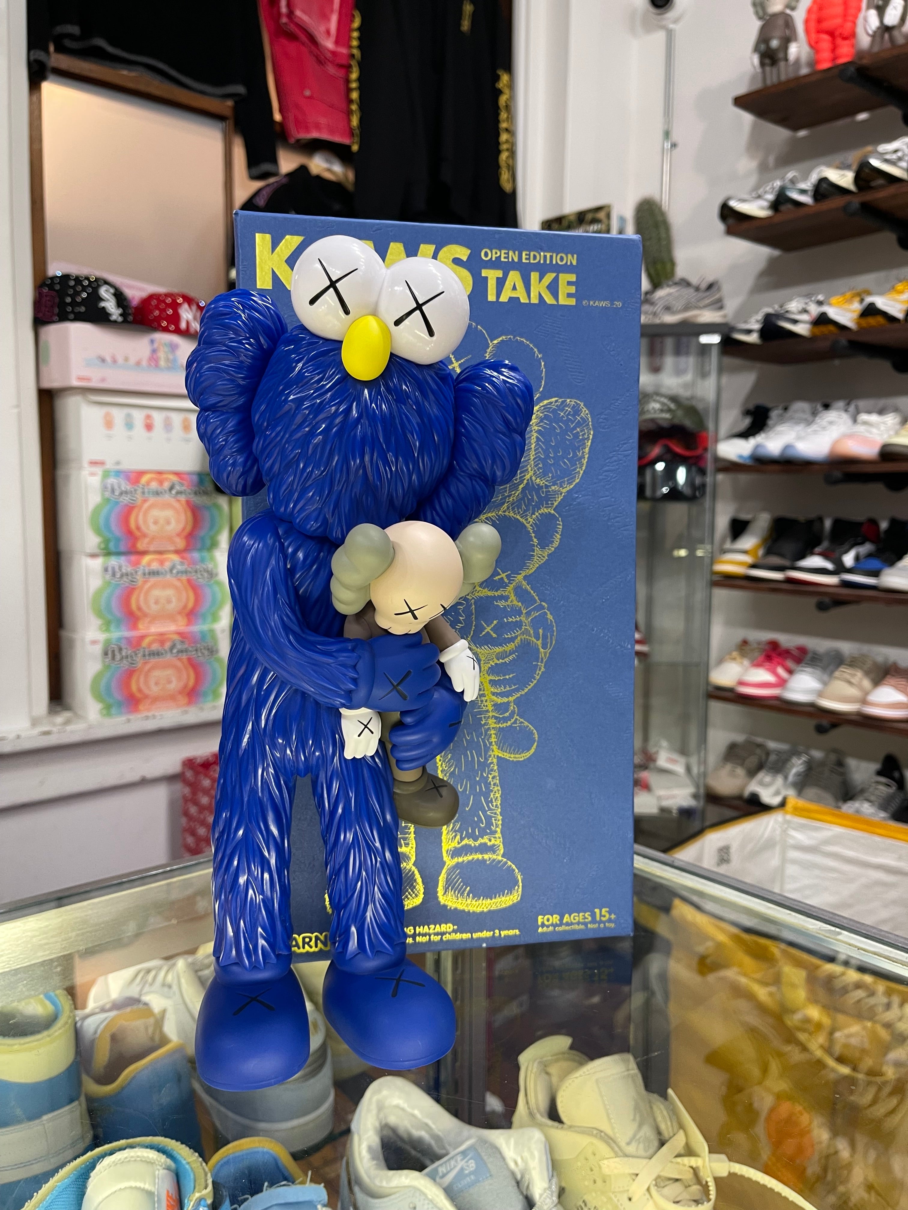 Kaws Take Vinyl Figure “Blue”