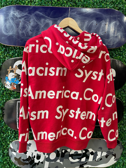 Denim Tears Zip Up “SRCA Red”
