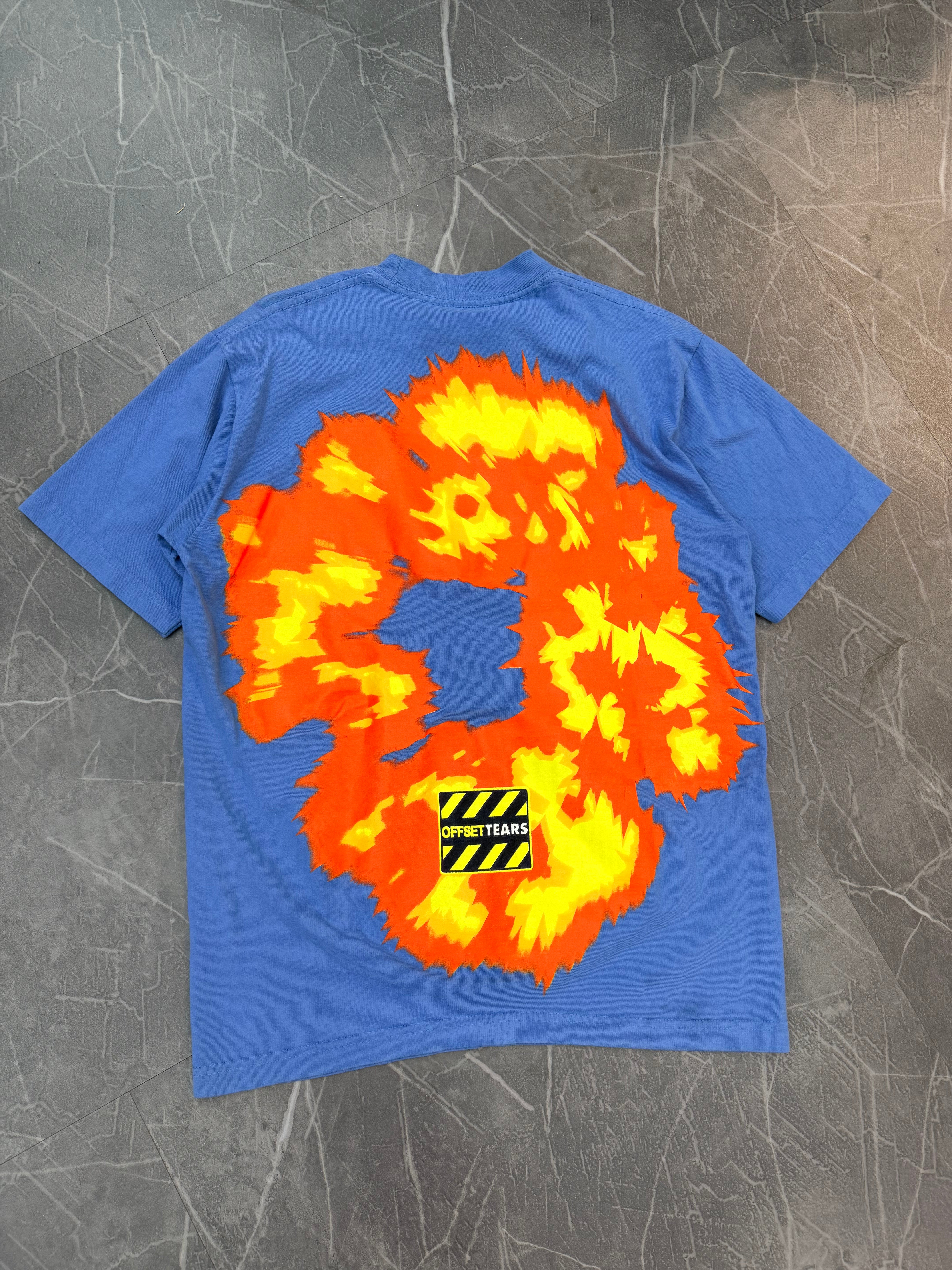 Offset Denim Tears Tee Blue