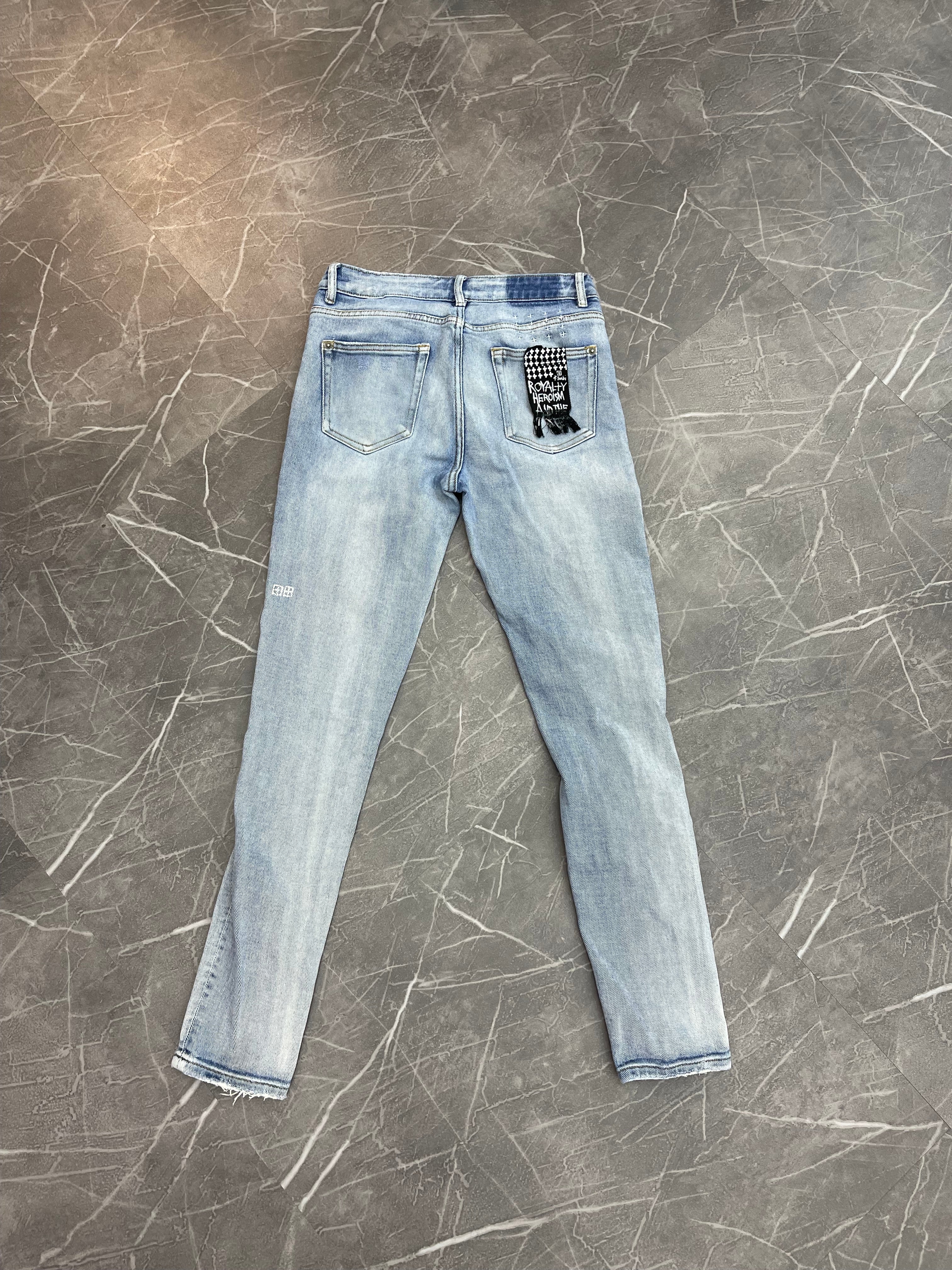 Ksubi Blue Washed Ripped Jeans (33)