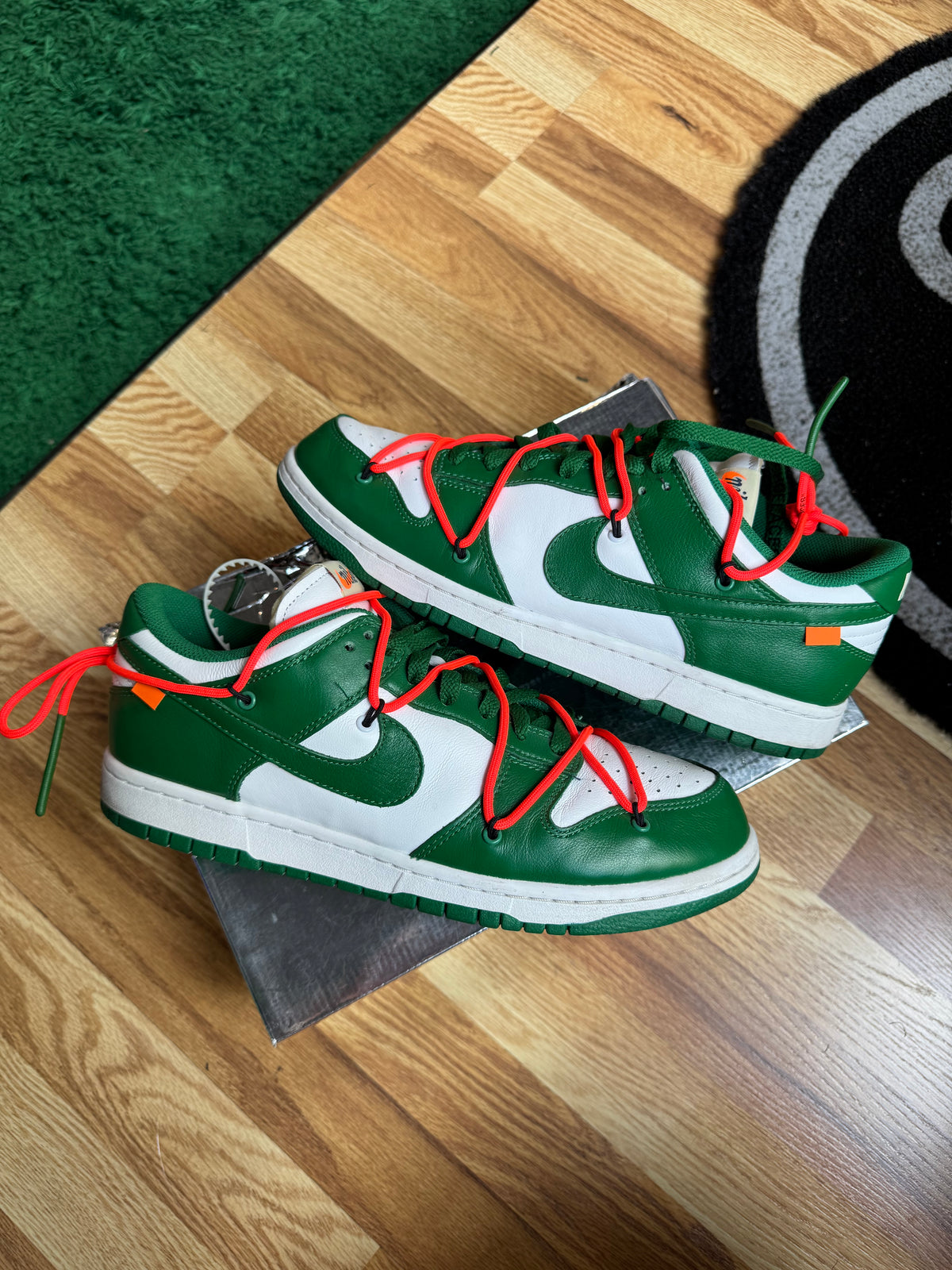 Nike Dunk Low Off-White “Pine Green” – 614Sneaker