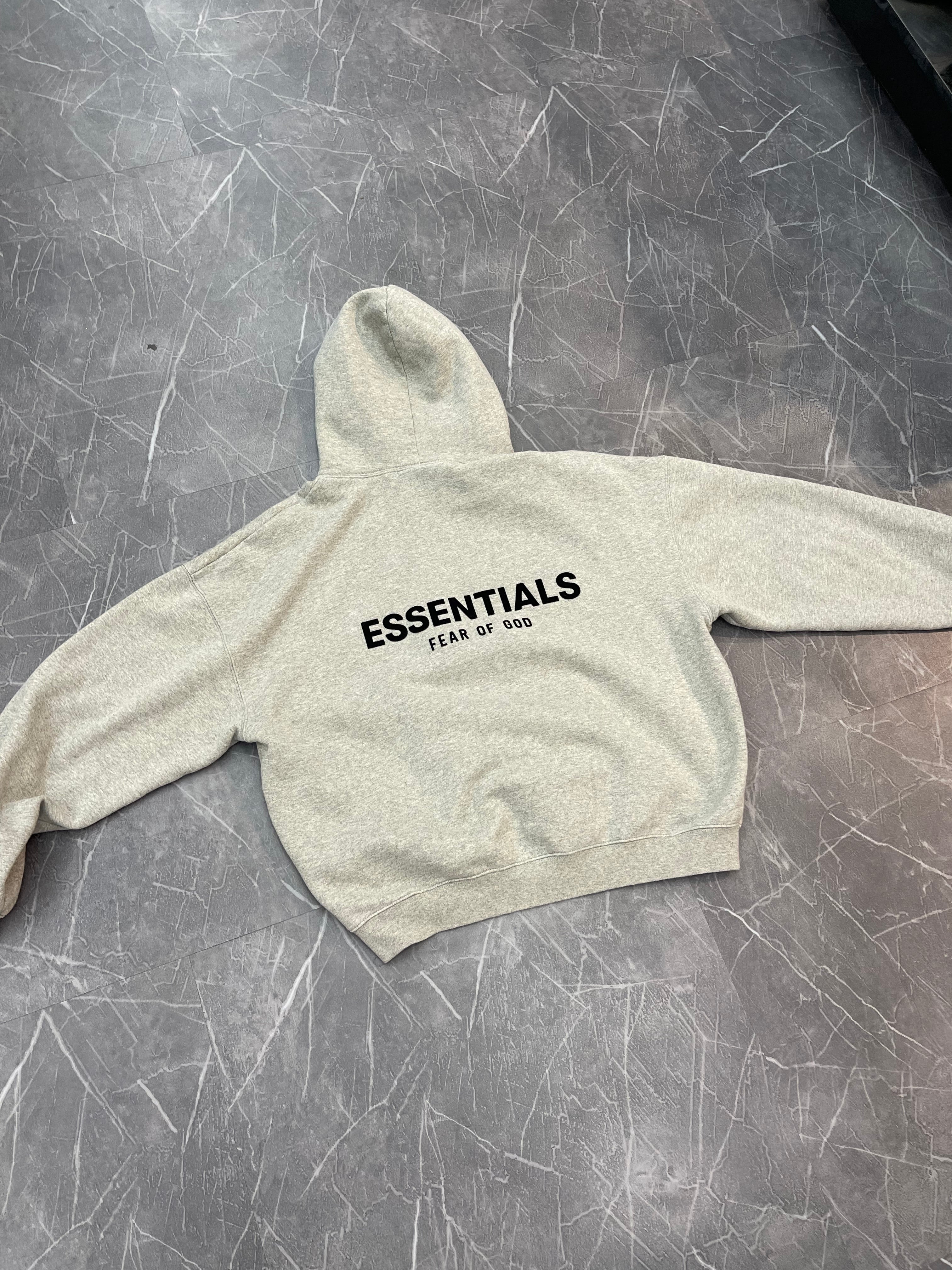 Essentials Hoodie “Dark Oatmeal”