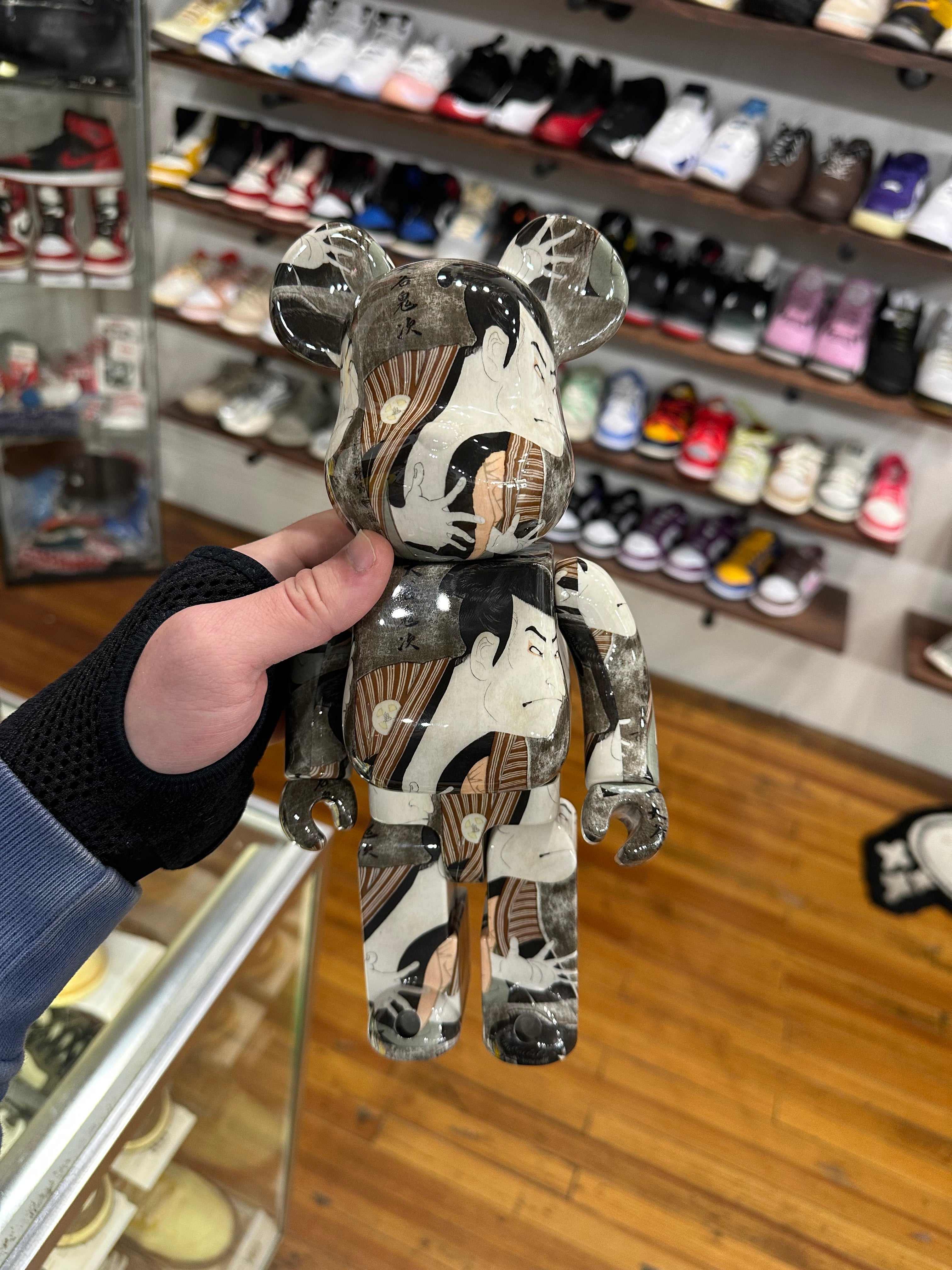 BearBrick 400% & 100% Sharaku Toshusai”