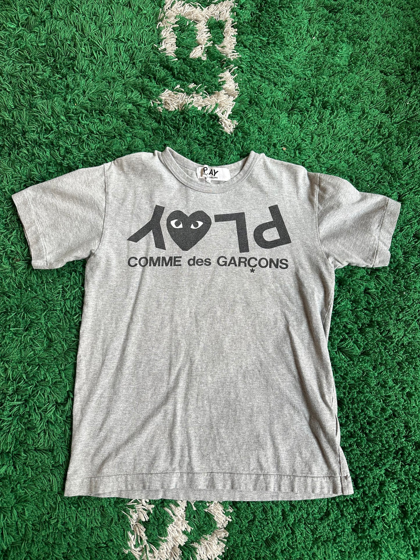 CDG Tee Grey / Black