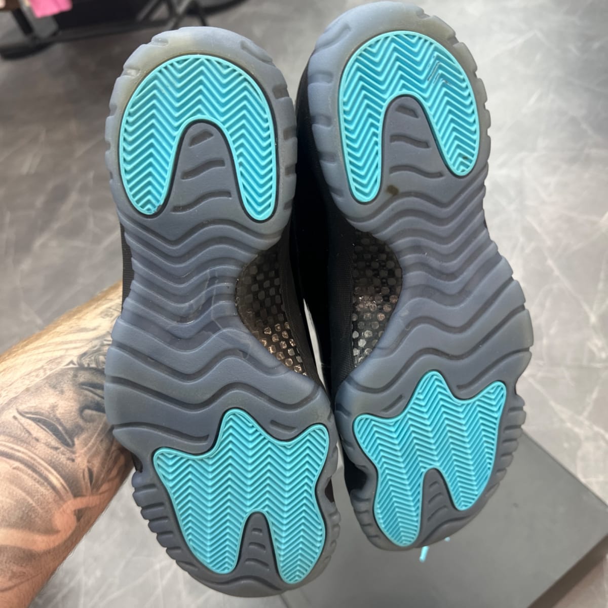 Jordan 11 Retro Gamma Blue (2025) (Size 12) (Lightly Worn) - sole