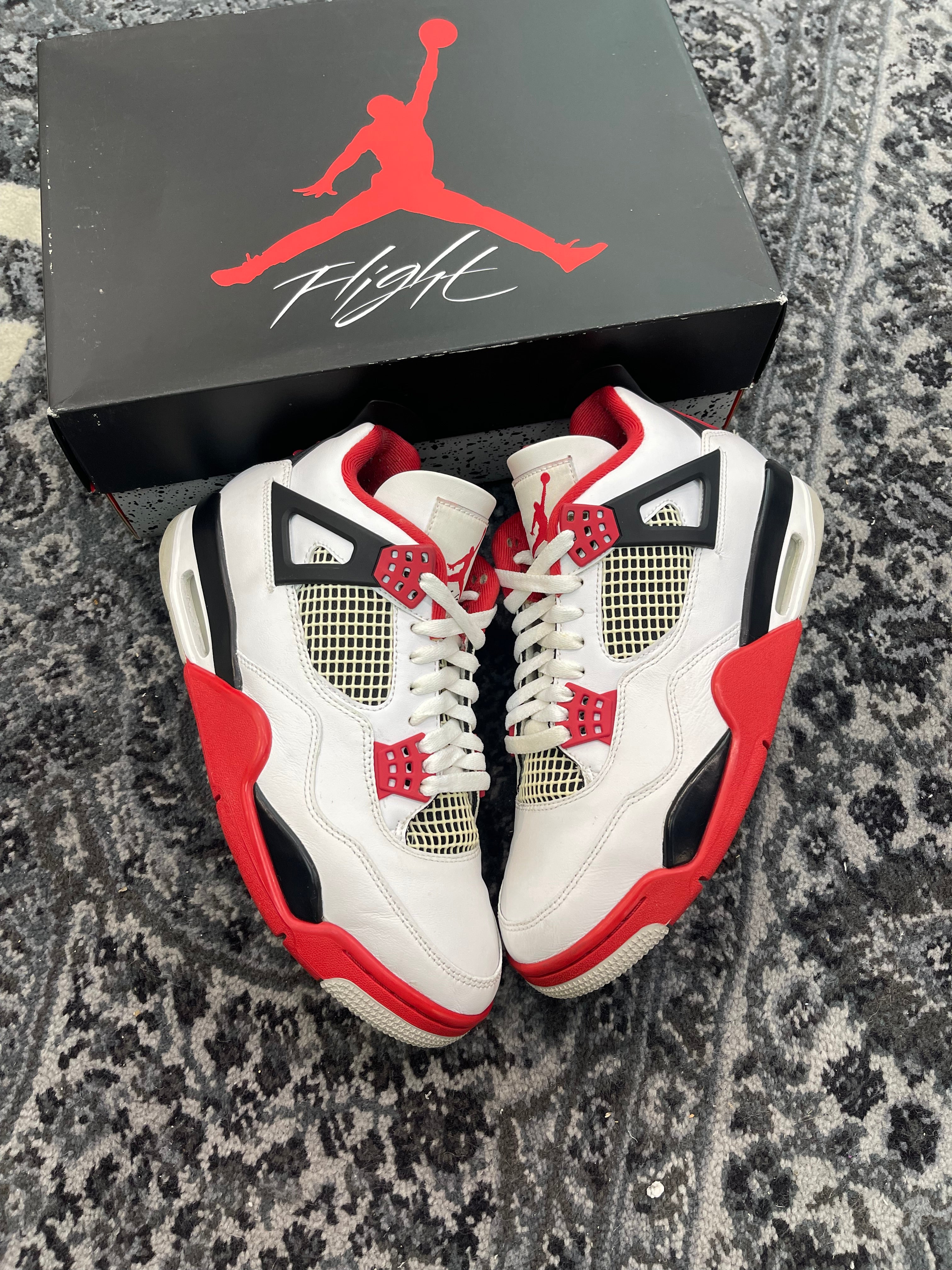 Jordan 4 “Fire Red” (2020)