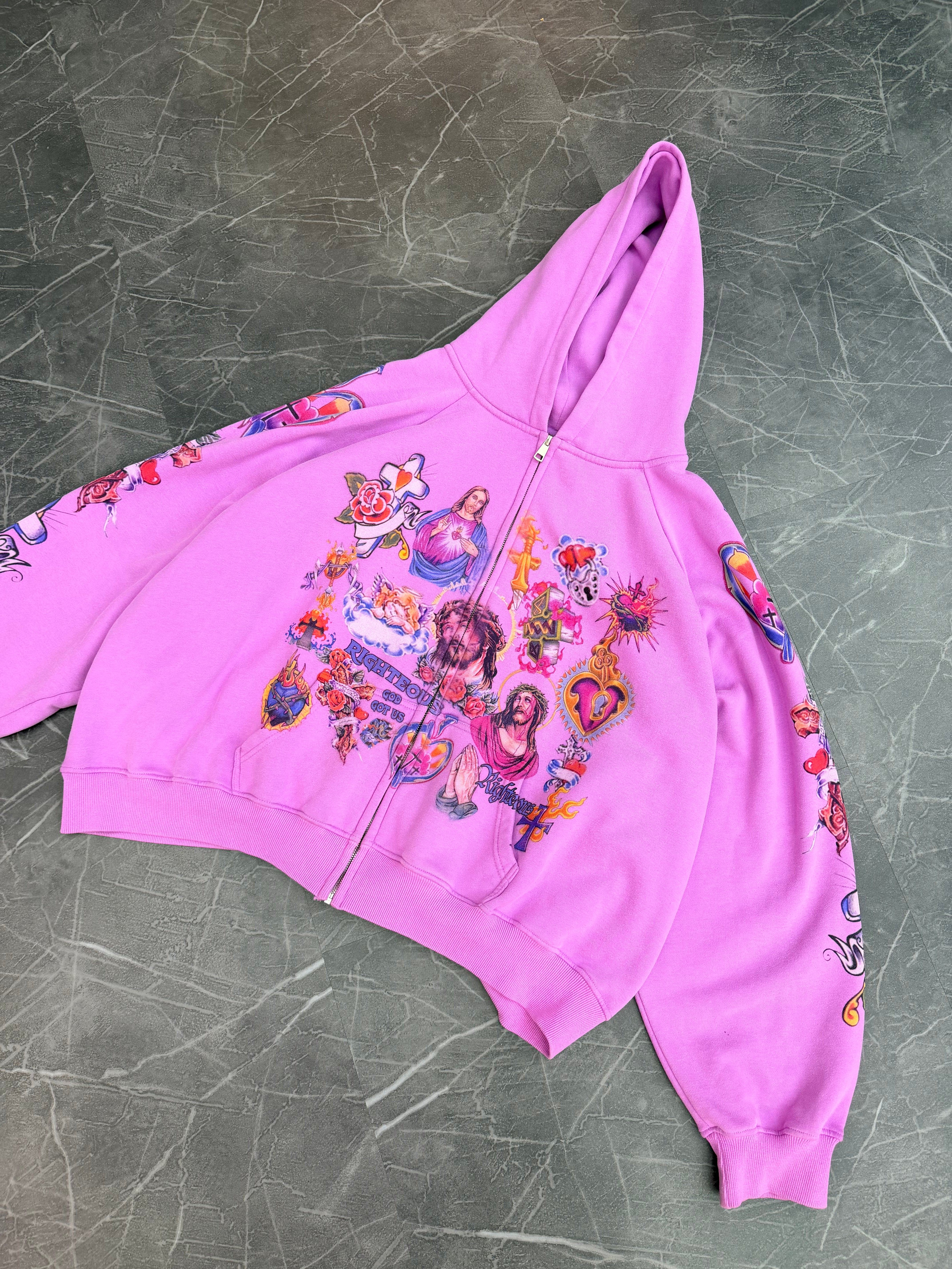 Righteous Zip Up “Purple”