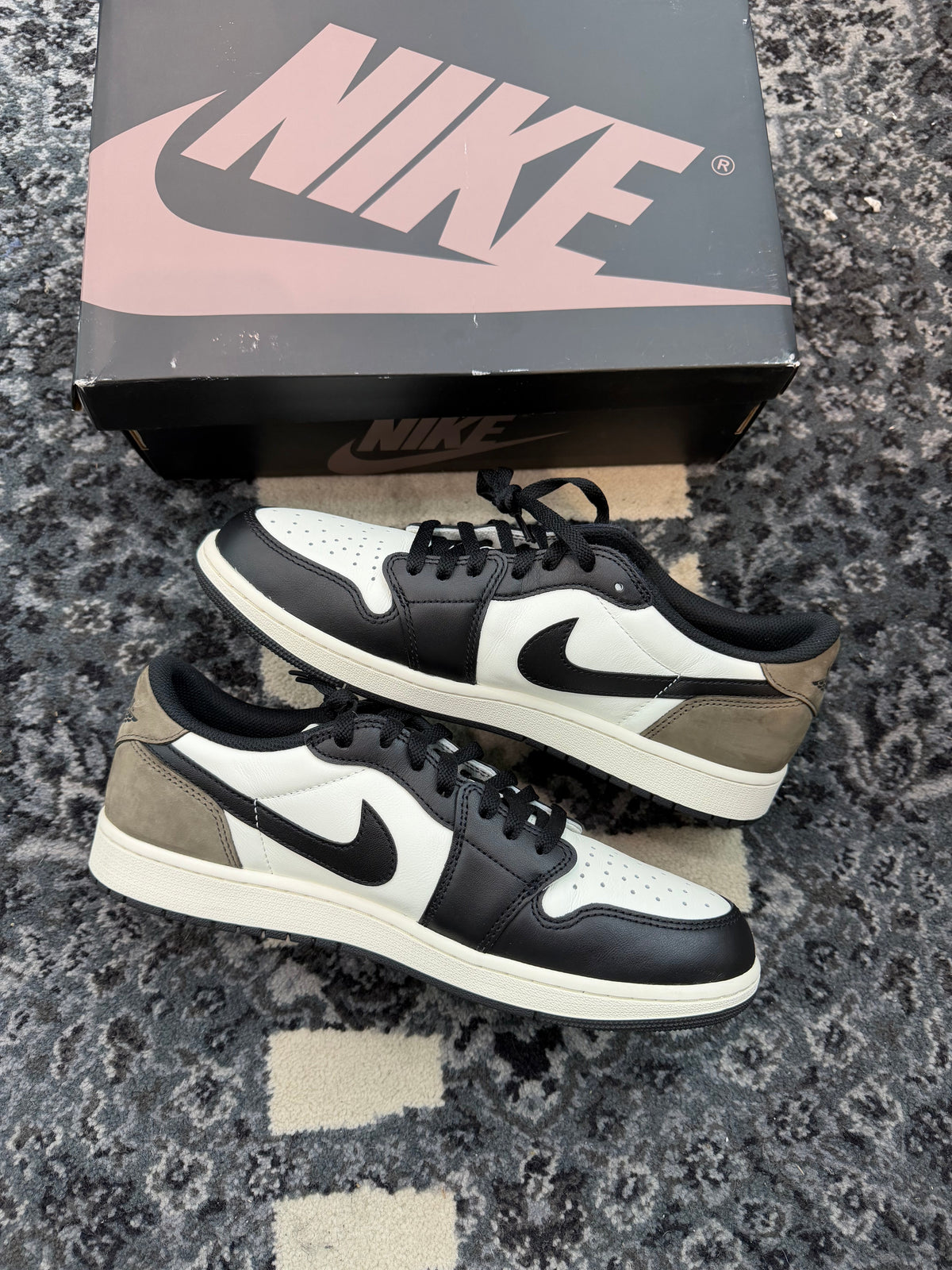Jordan 1 Low “Mocha” (Size 12) (Lightly Worn) - Image 2