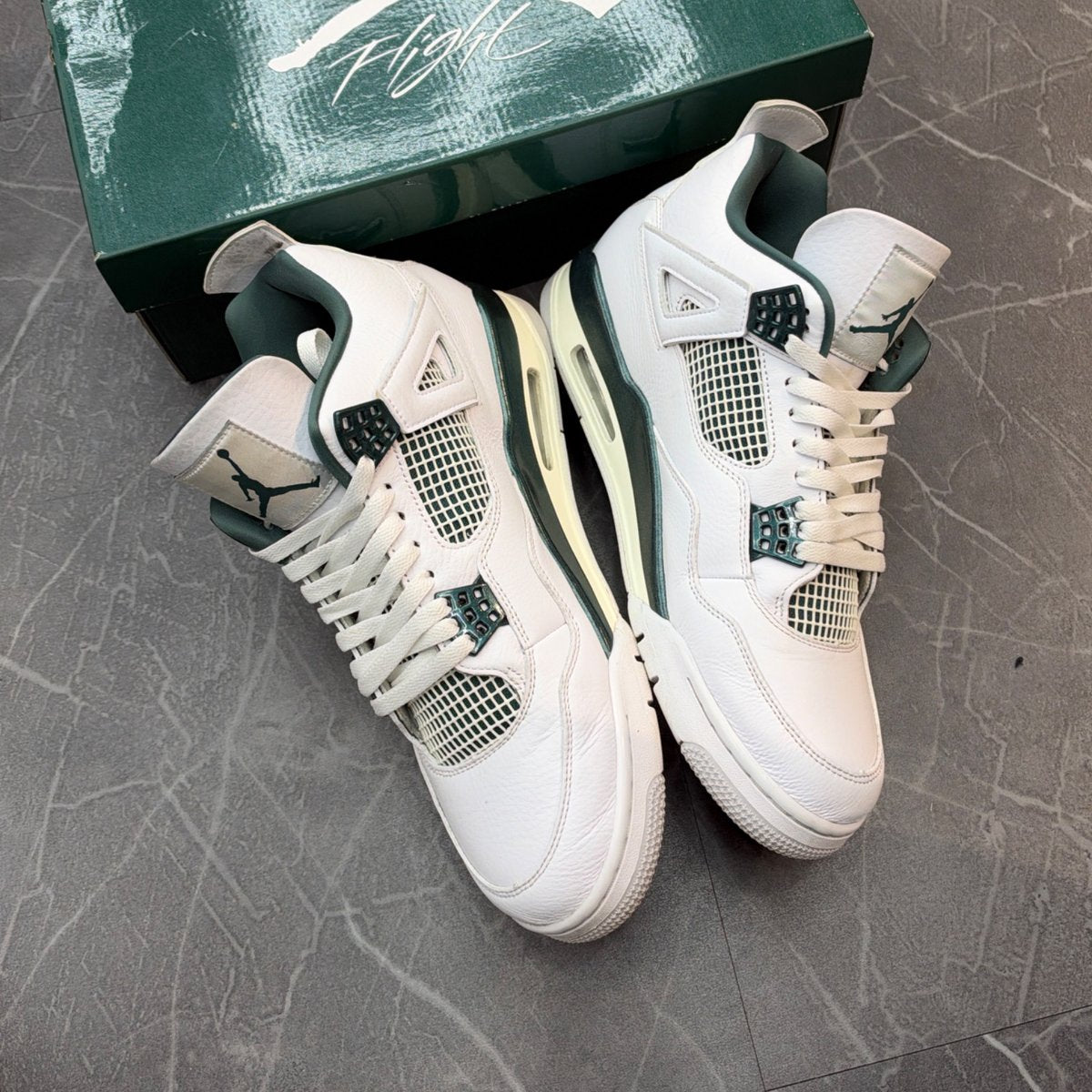 Jordan 4 Retro Oxidized Green (Size 12) (Lightly Worn)