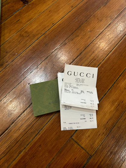 Gucci Black Slip Ons