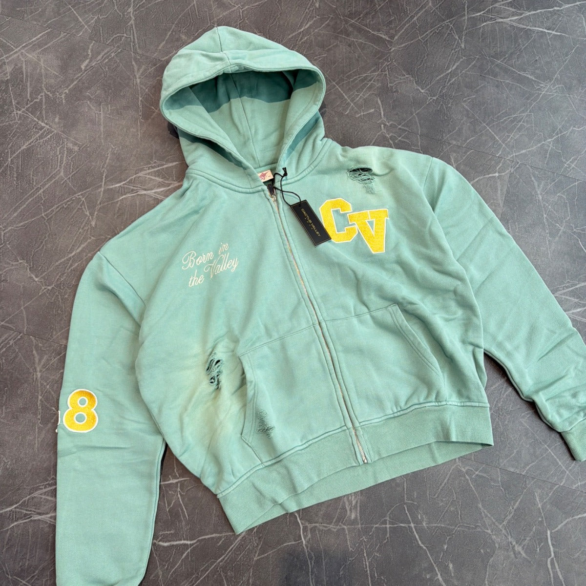 Cactus Valley Top Dog Hoodie Mint