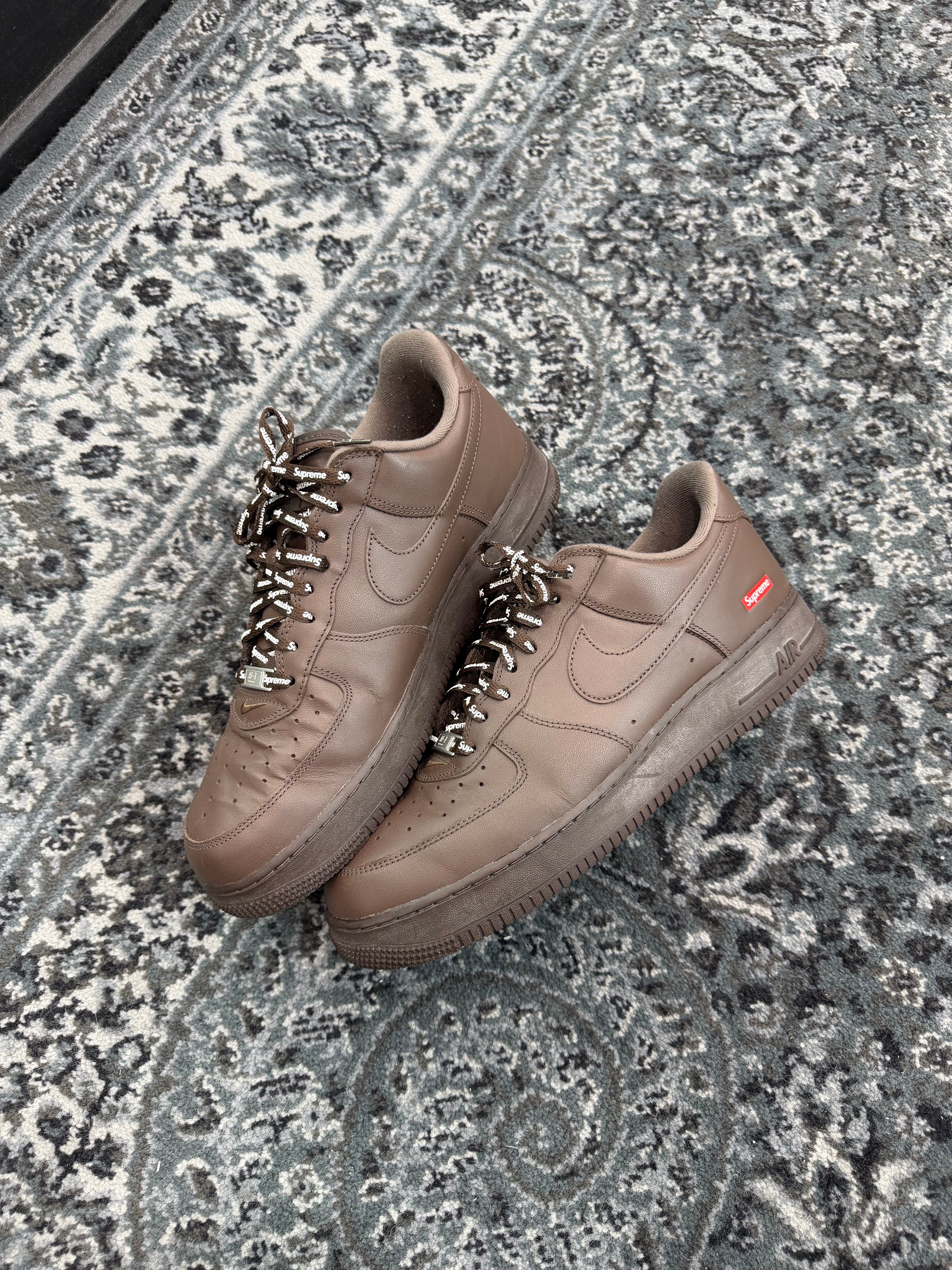 Air Force 1 x Supreme “Baroque Brown”