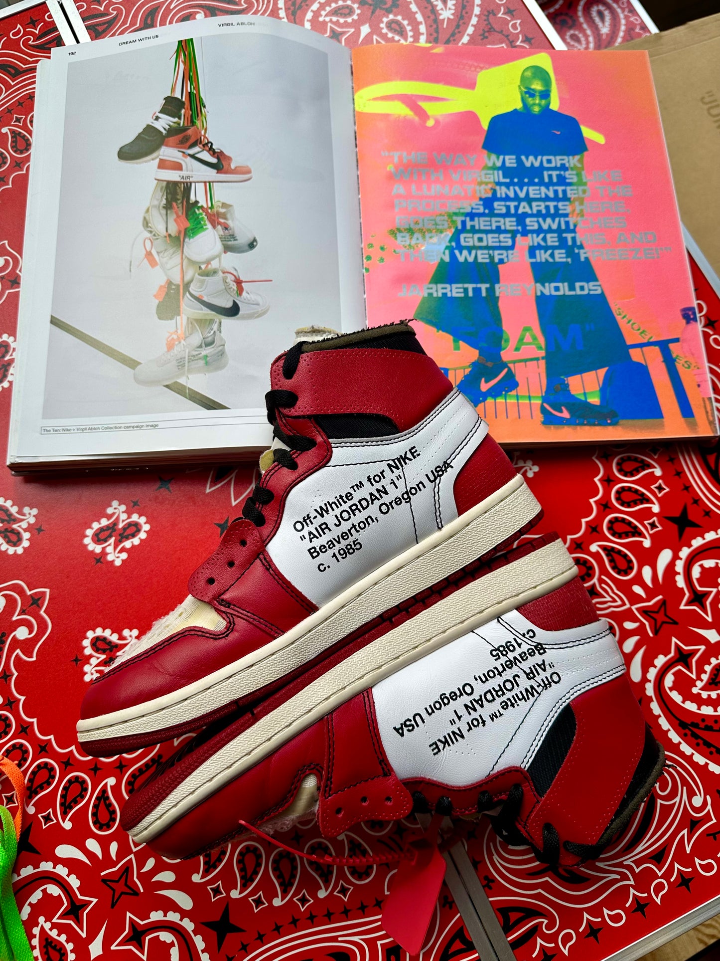 Off-White Jordan 1 High “Chicago”