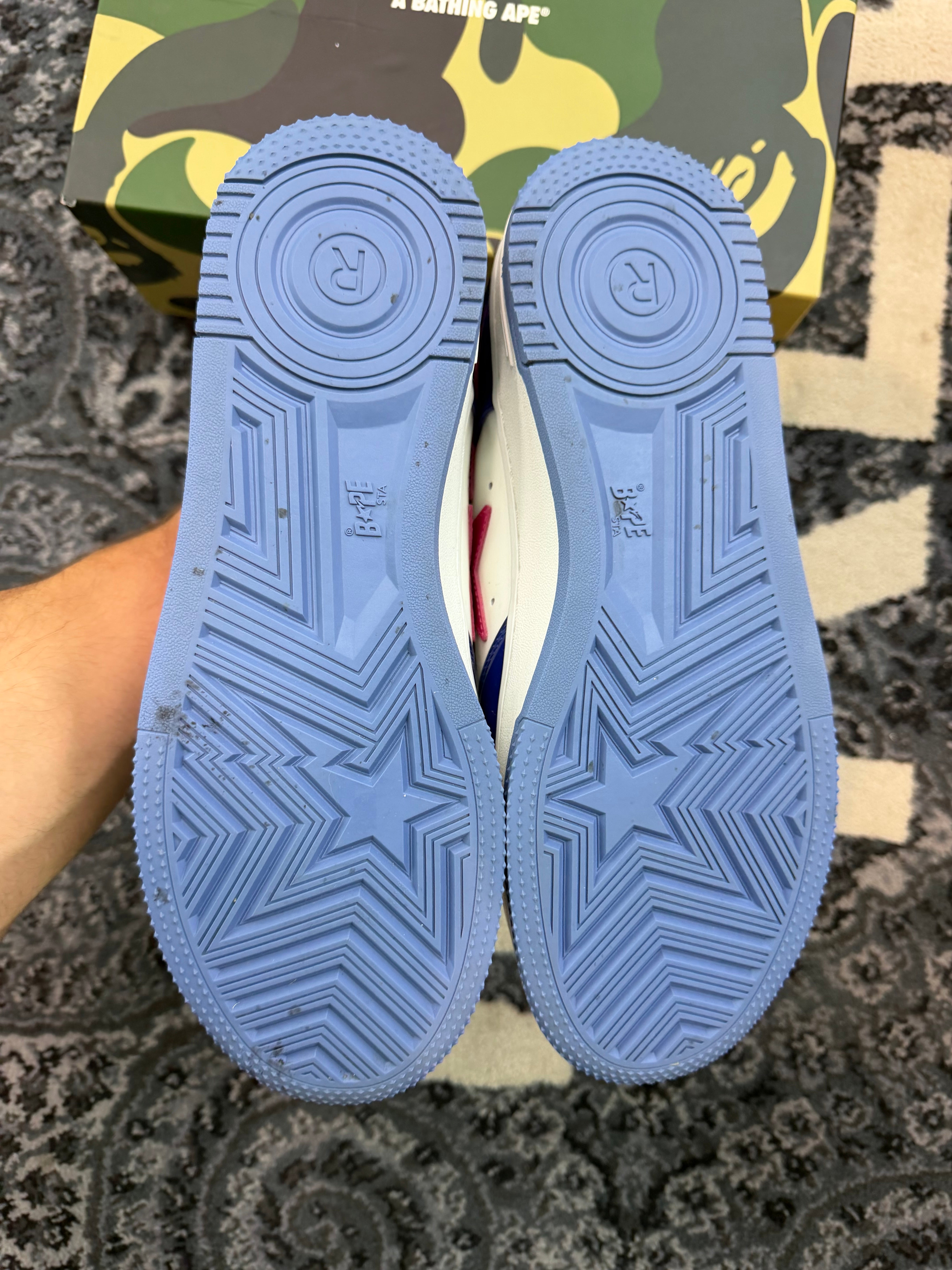 Bapesta Air Force “Cotton Candy”