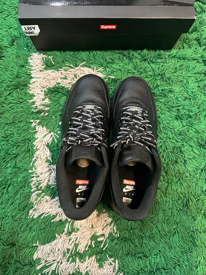 Nike Air Force 1 Low Supreme “Black”