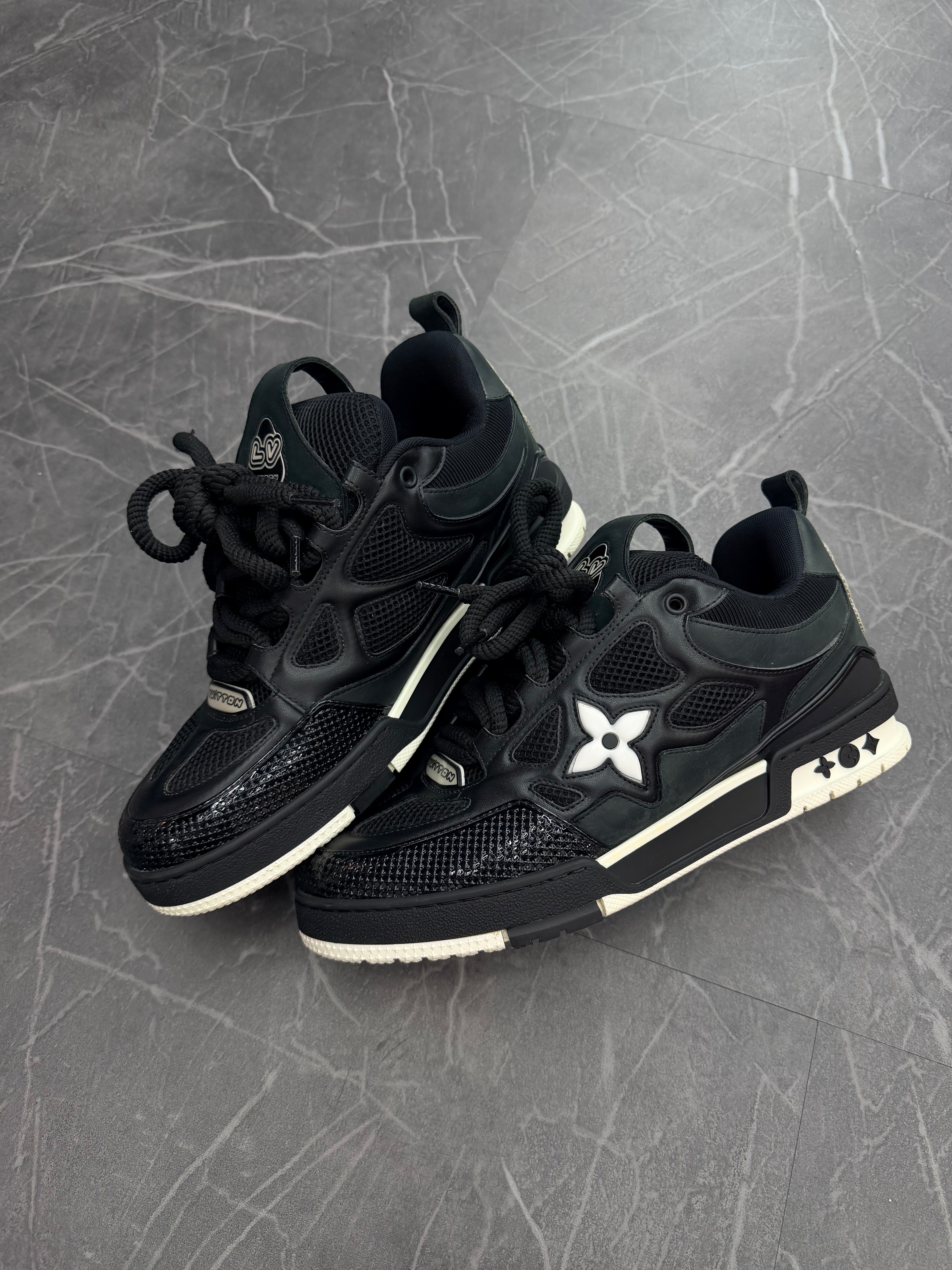 Louis Vuitton LV Skate Sneaker “Black / White”