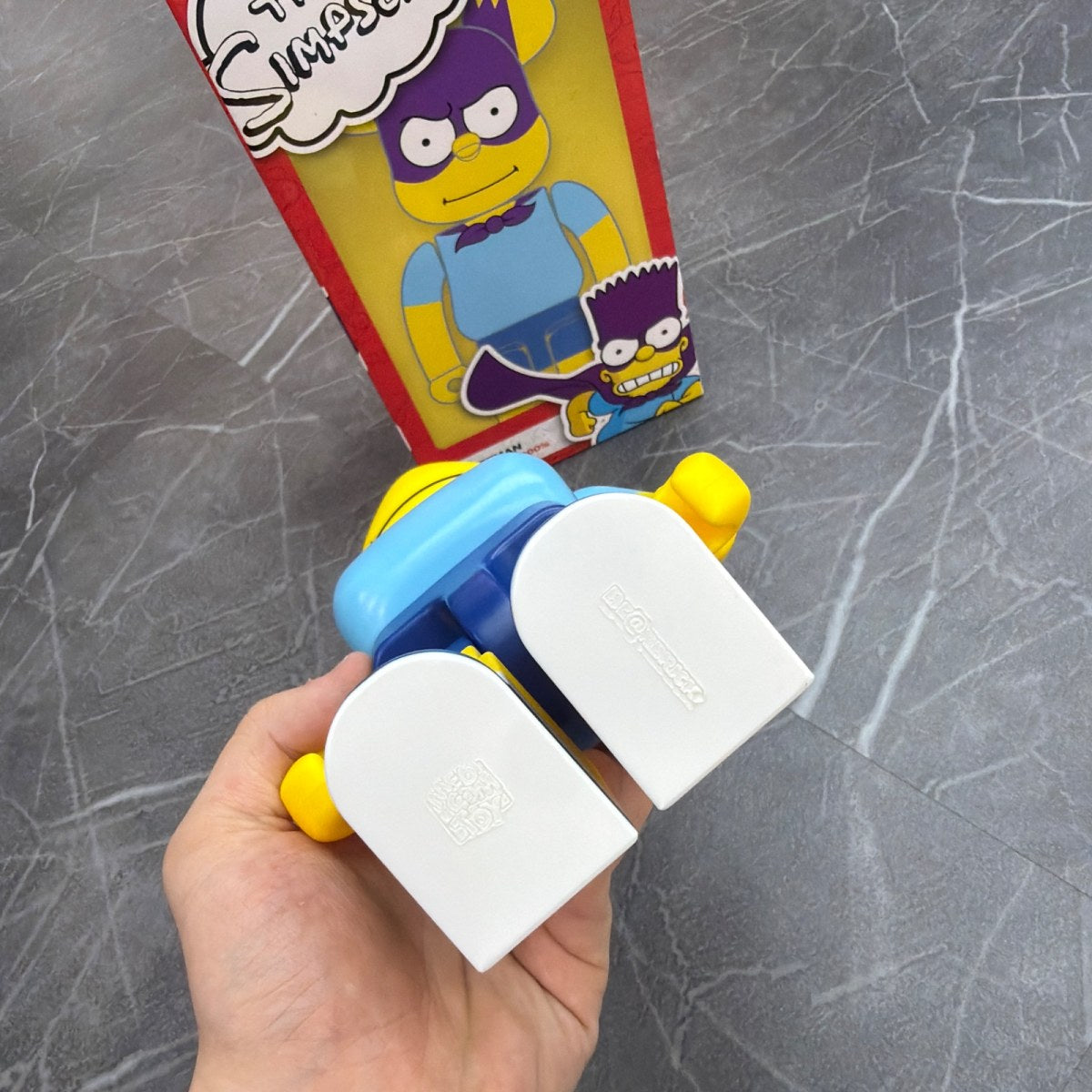 Bearbrick The Simpsons Bartman 400% Yellow - Image 4