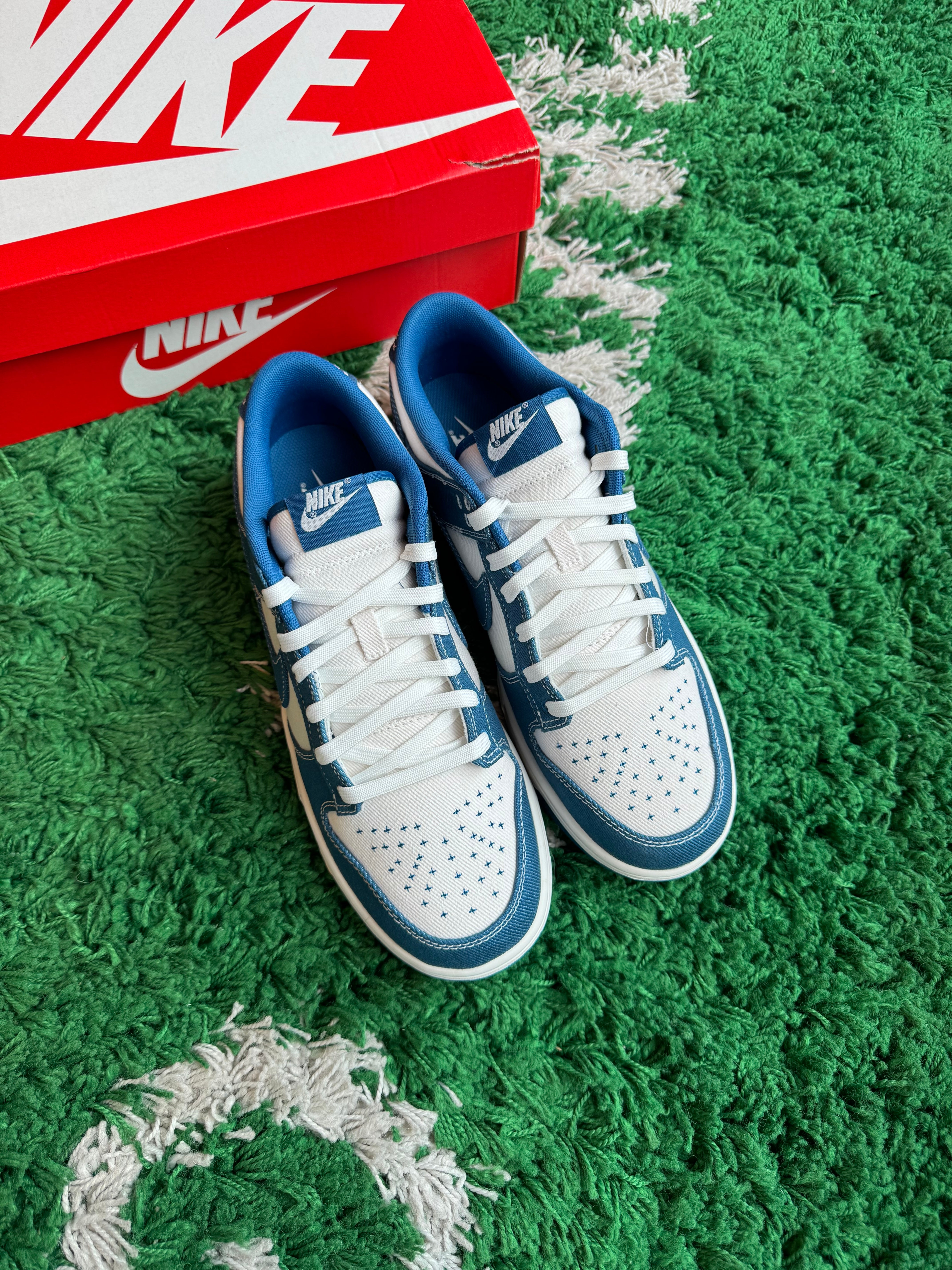Nike Dunk Low “Industrial Blue Sashiko”