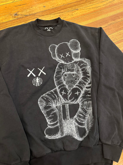 Kaws x Kid Cudi Crewneck “Man on the moon”