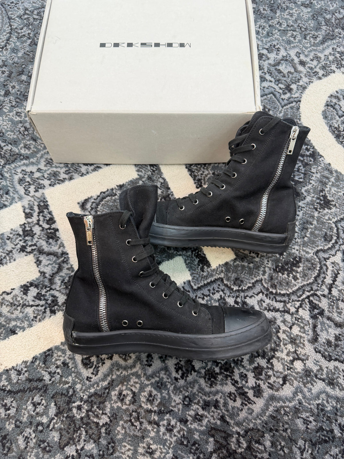 Rick Owen’s Dark Shadow High “All Black”