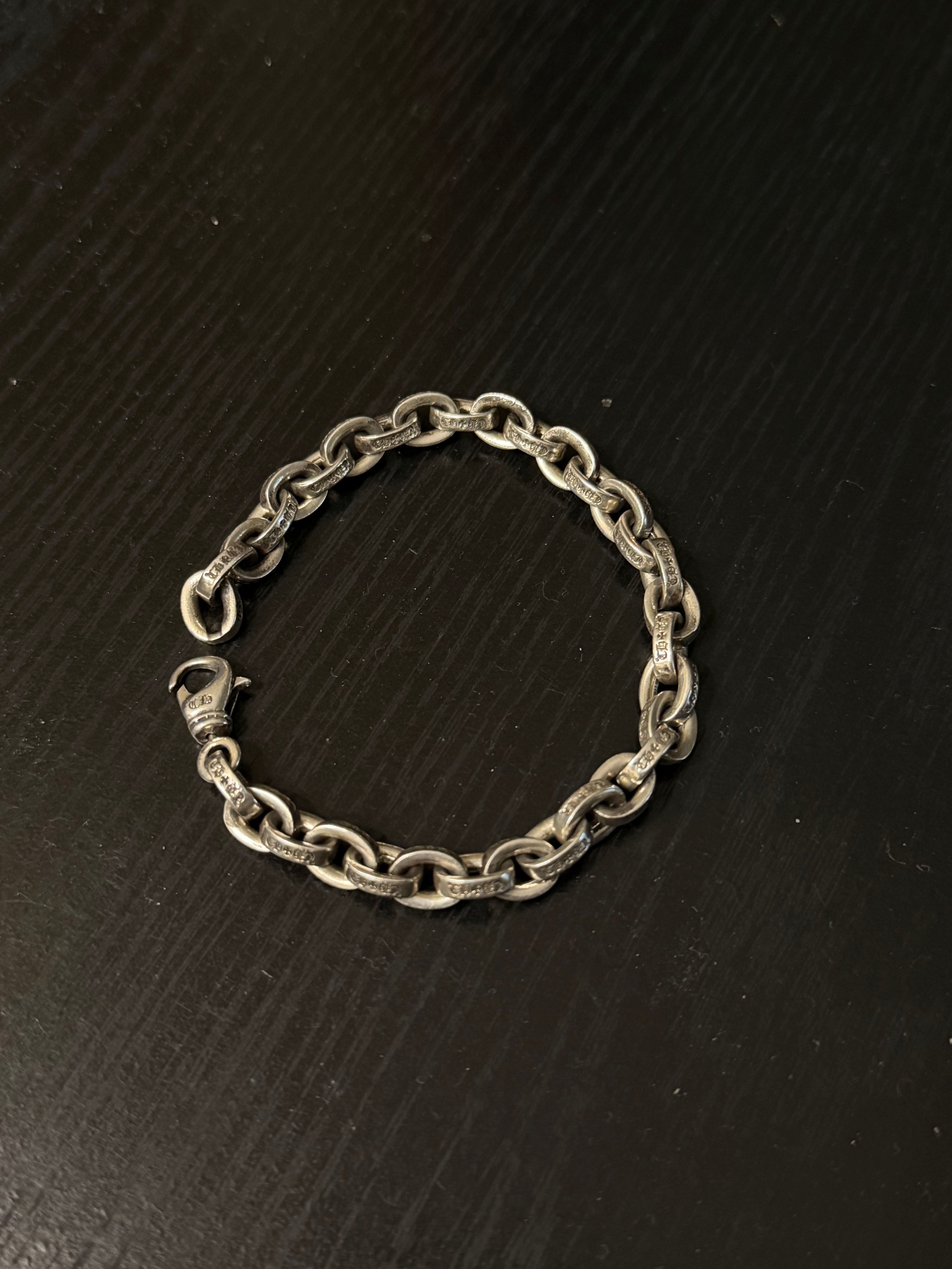Chrome Hearts Large Paper Chain Bracelet “Silver”