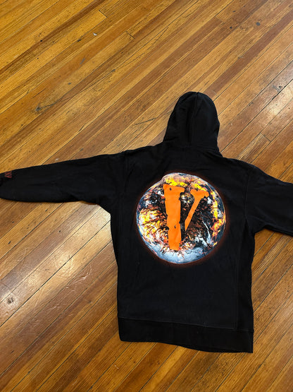 Juice Wrld Vlone Hoodie “World”