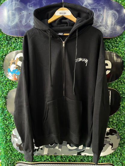 Stussy Modernism Logo Zip Up