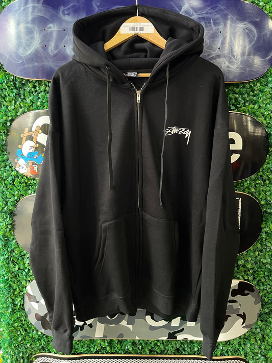 Stussy Modernism Logo Zip Up