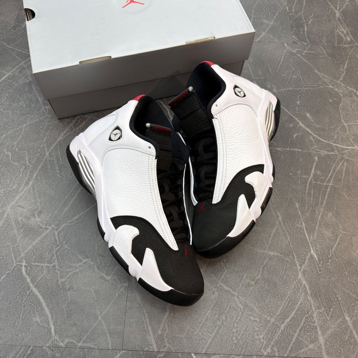 Jordan 14 Retro Black Toe (2024) - Image 1