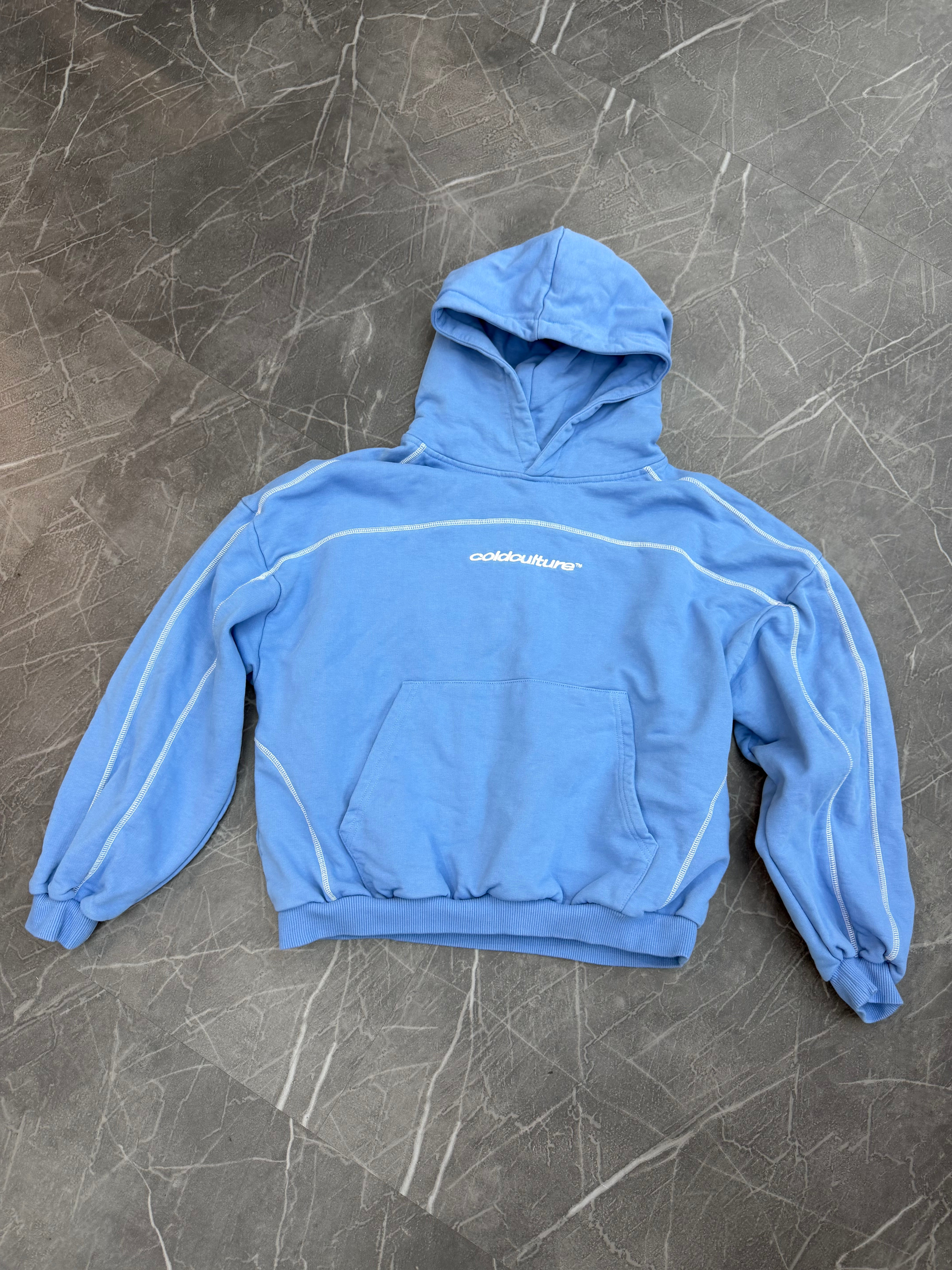 Cold Culture Hoodie “Ice Blue”