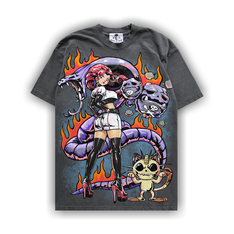 Warren Lotas Poachers T-Shirt 'Vintage Black'