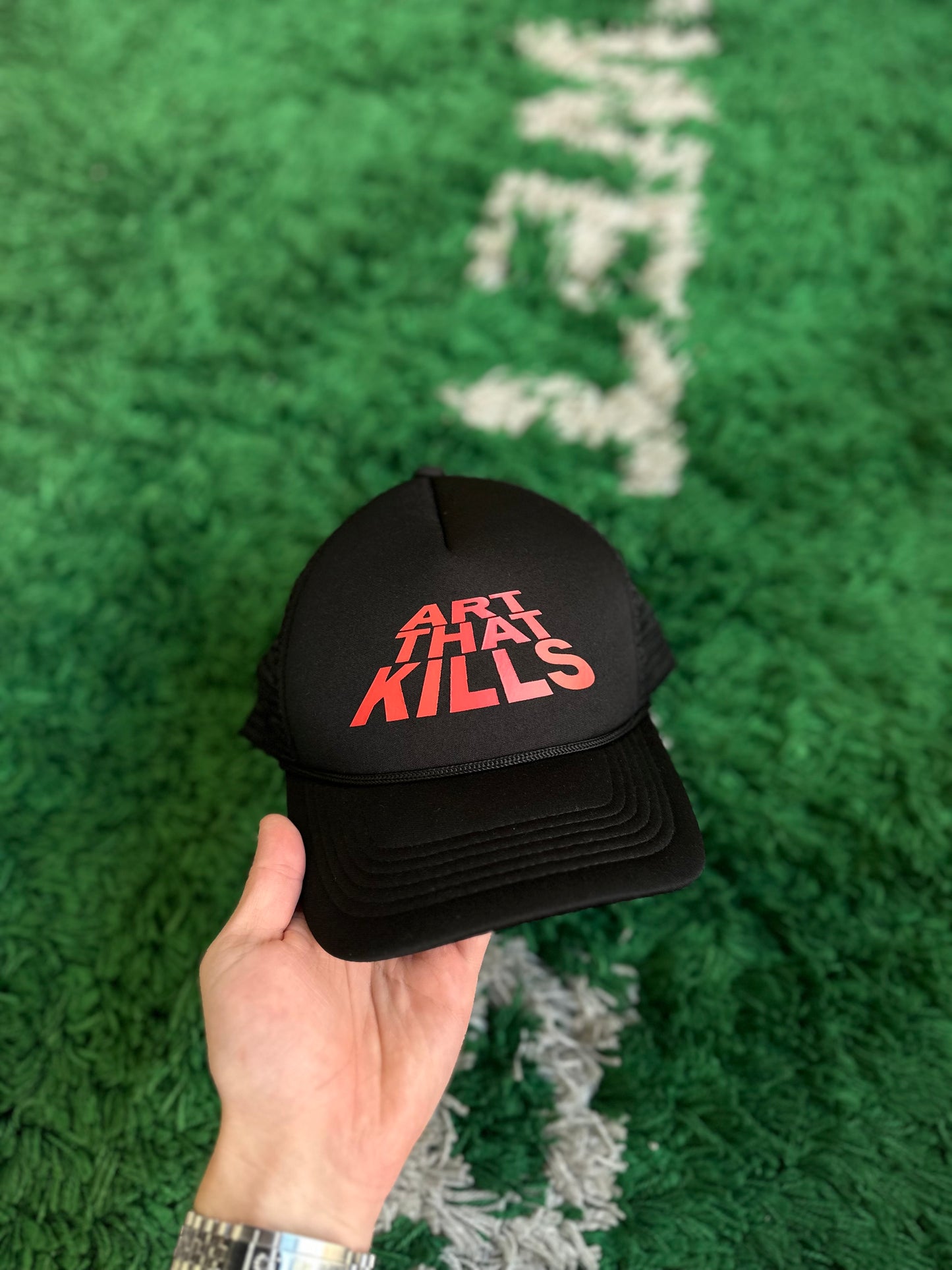 Gallery Dept Trucker Black/Red Logo