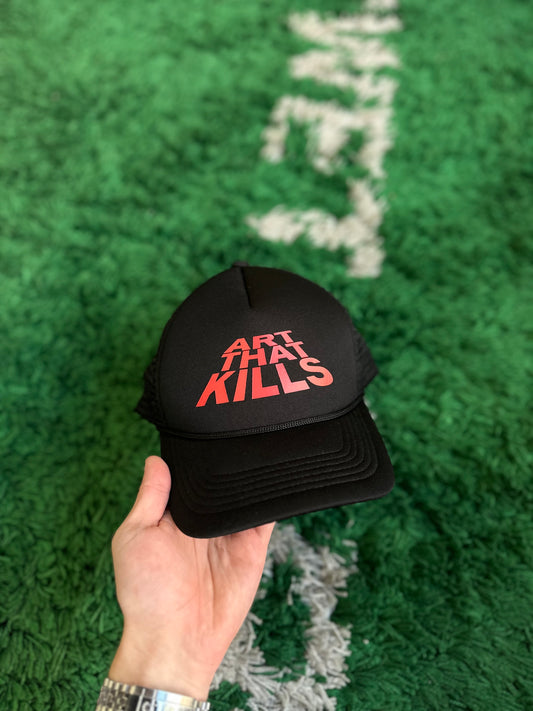 Gallery Dept Trucker Black/Red Logo