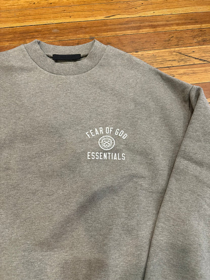 Essentials University Crewneck “Heather Grey”