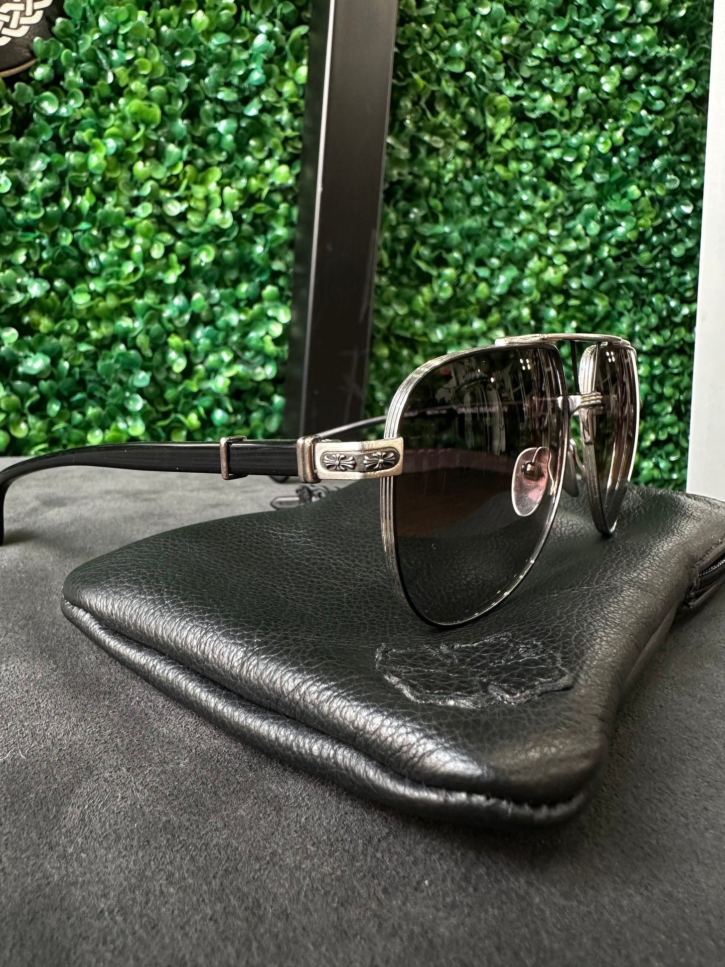 Chrome Hearts Grand Beast Aviators Glasses