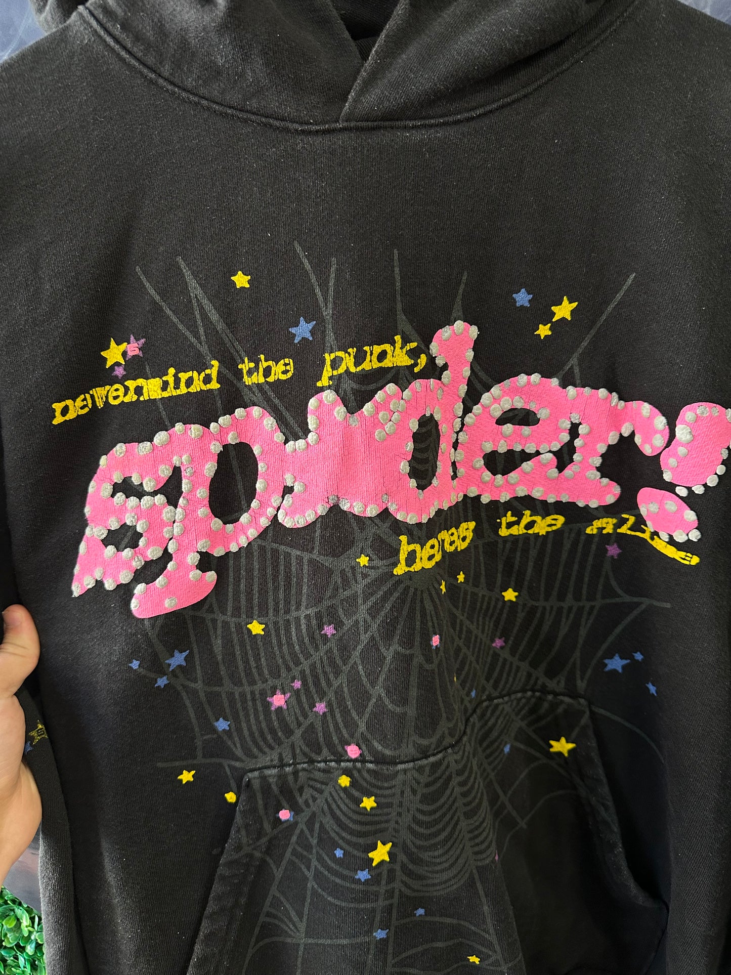 Sp5der Hoodie V2 “P*NK”