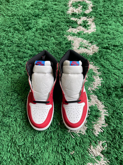 Jordan 1 High “Spider-Man Origin Story”