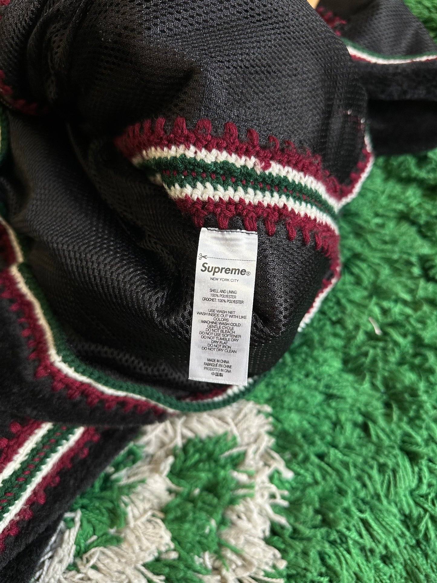 Supreme Crochet Edge Hoodie