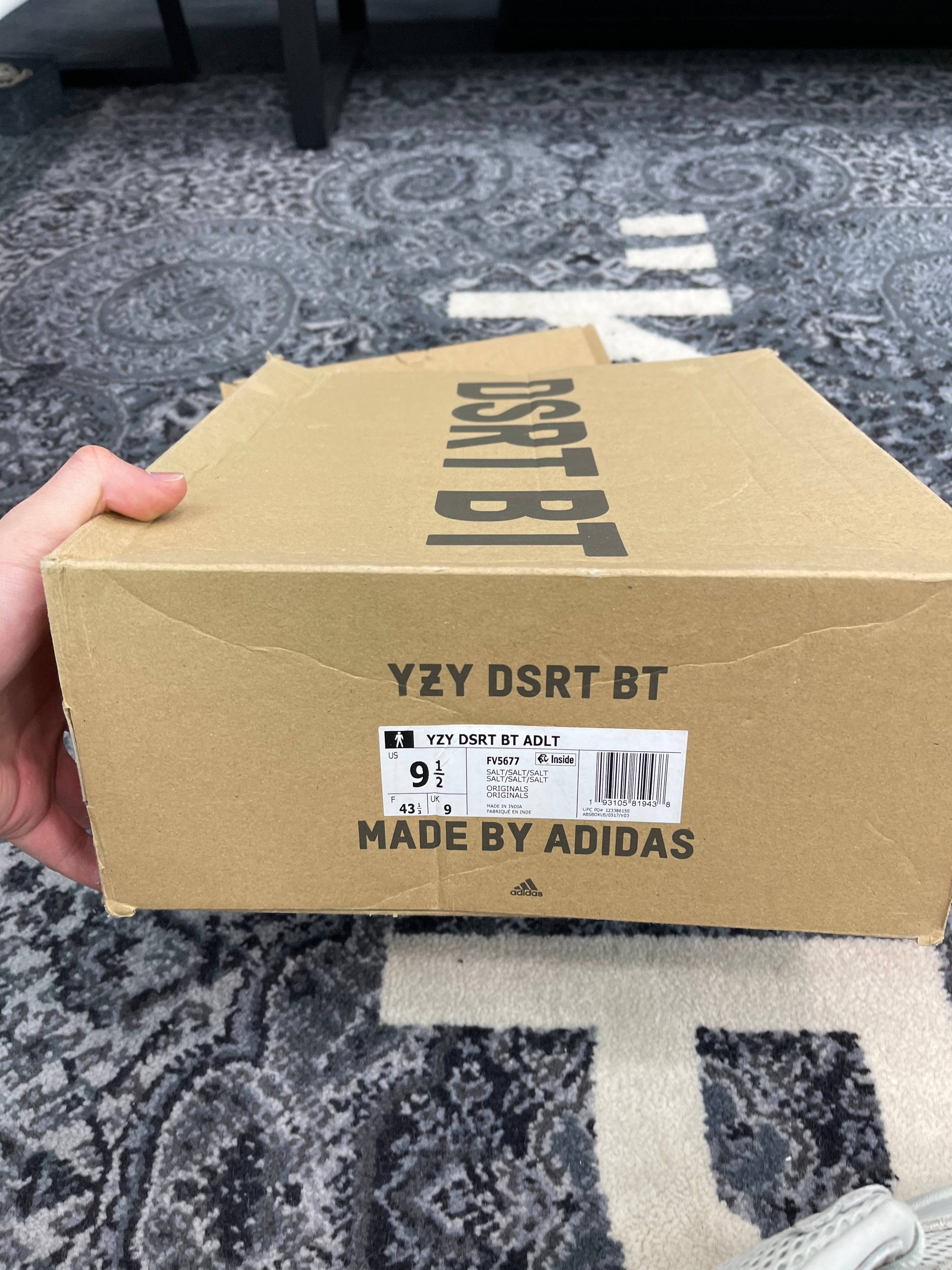 Yeezy Desert Boots “Salt”