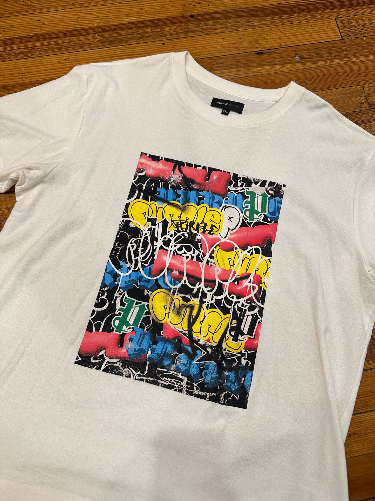 Purple Brand Tee “Graffiti”