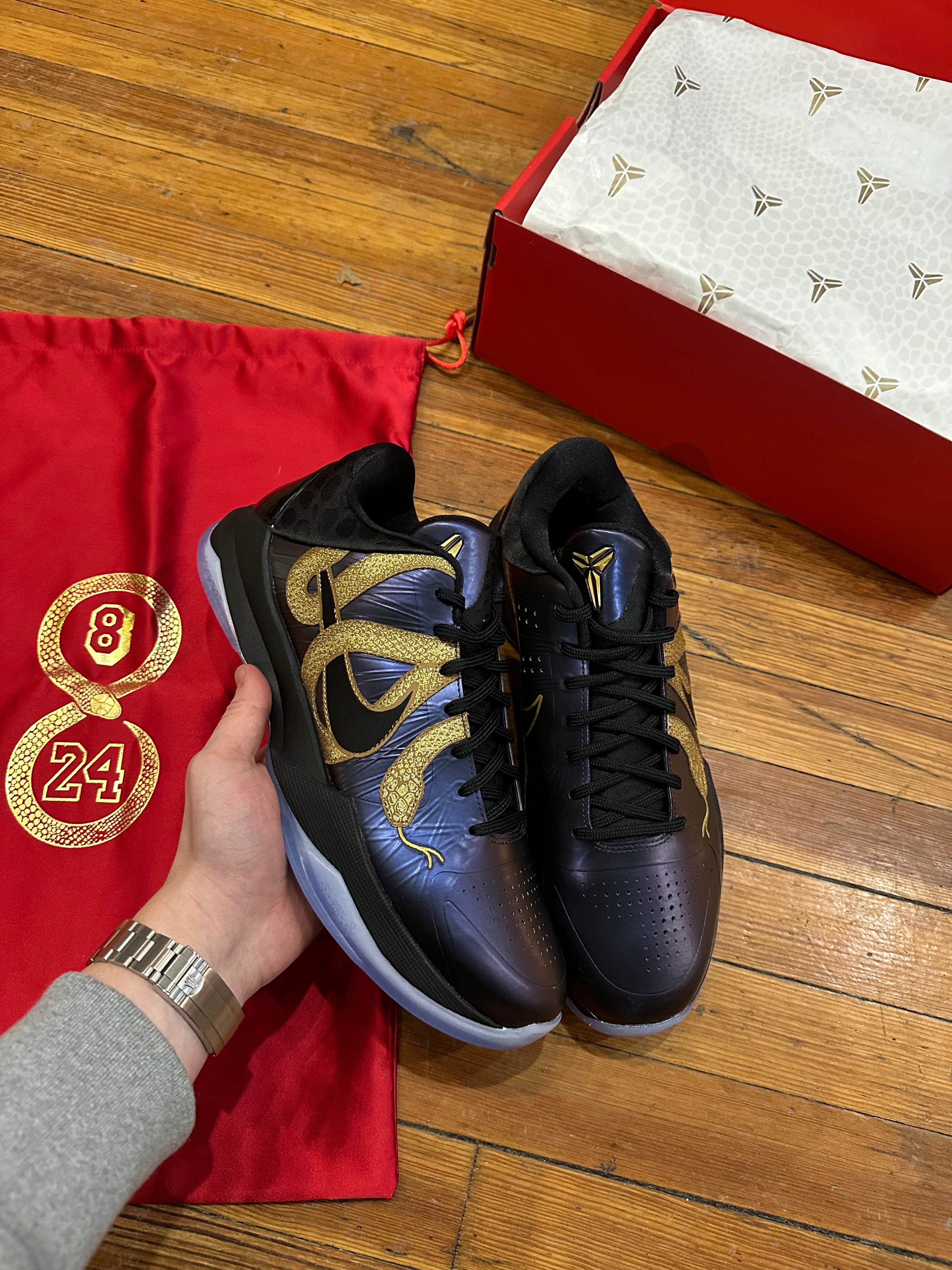 Kobe 5 Protro “Year of the Mamba Eggplant”