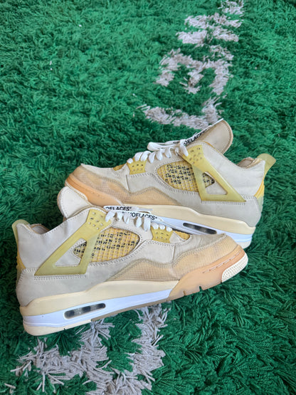 Off-White Jordan 4 “Sail”