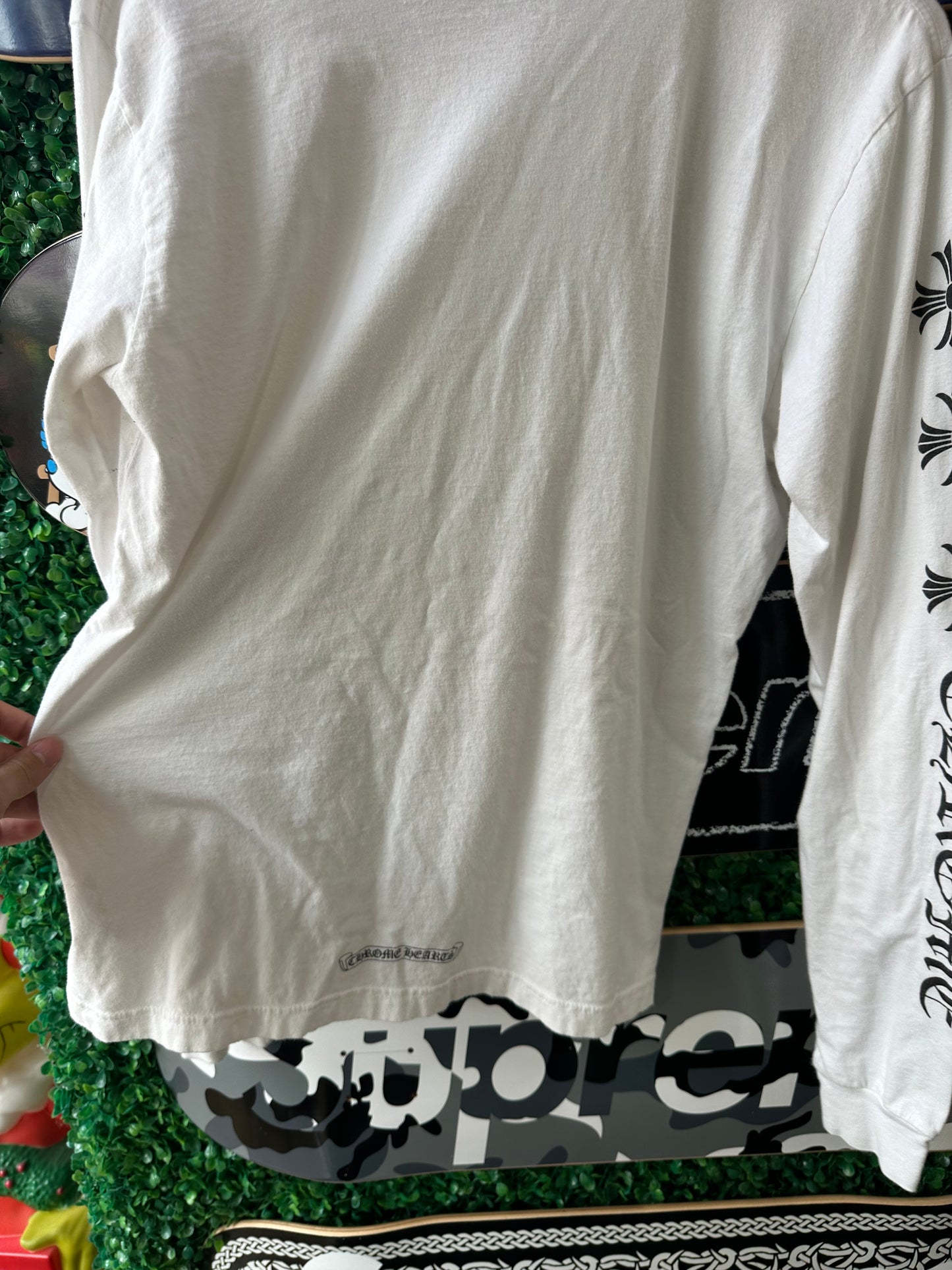 Chrome Heart Long Sleeve “White Black”