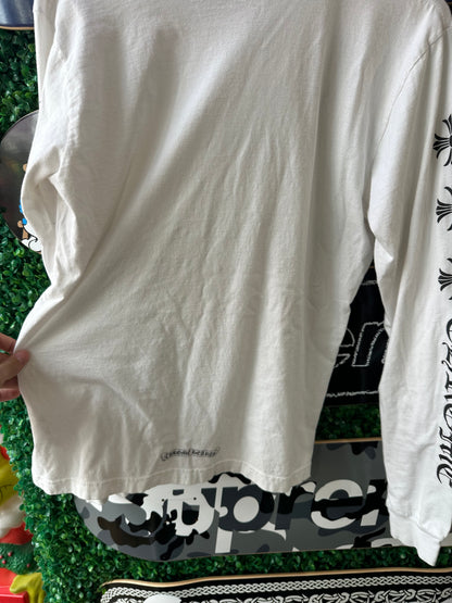 Chrome Heart Long Sleeve “White Black”