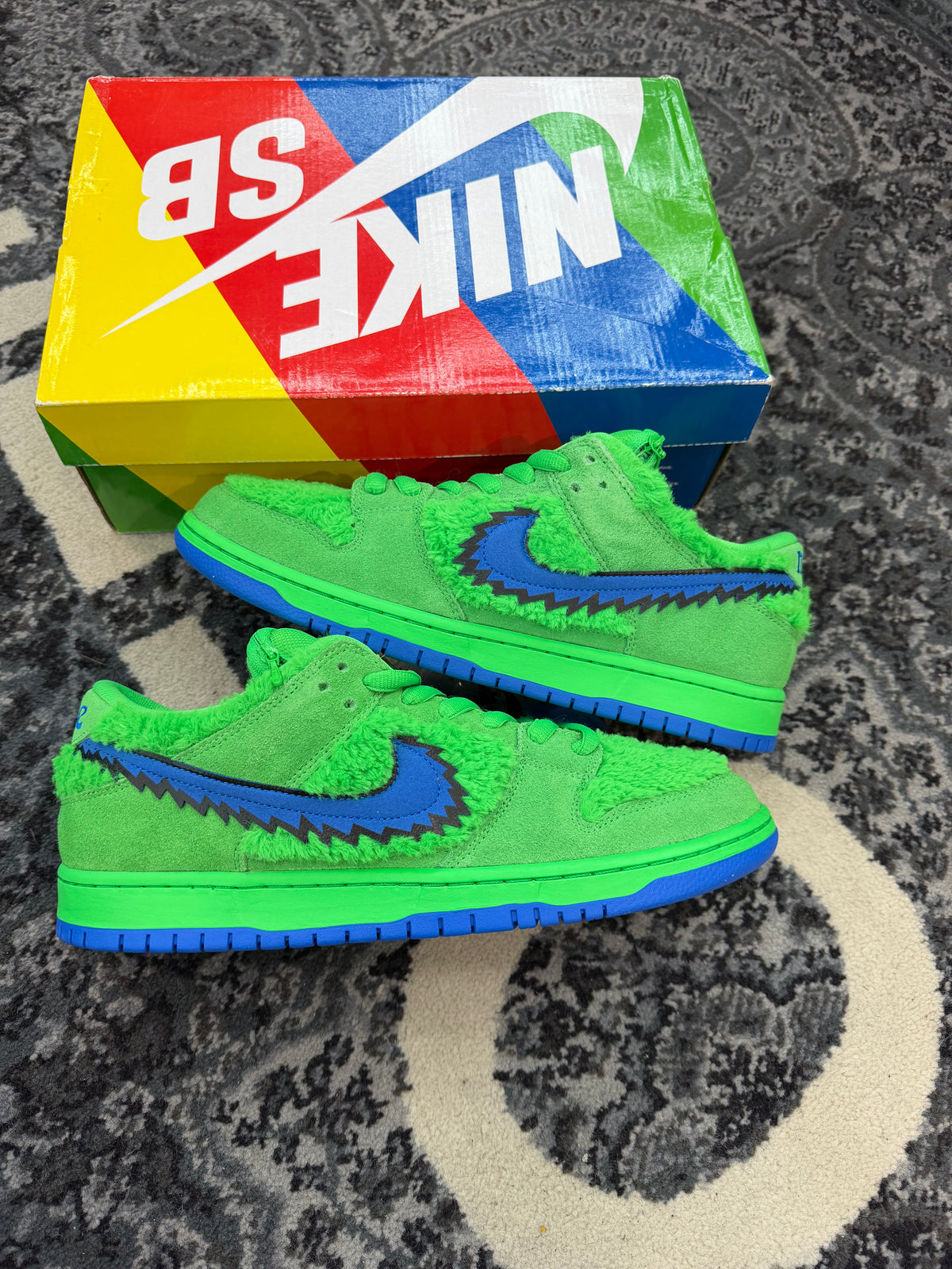 Nike SB Dunk Low Grateful Dead Bears Green